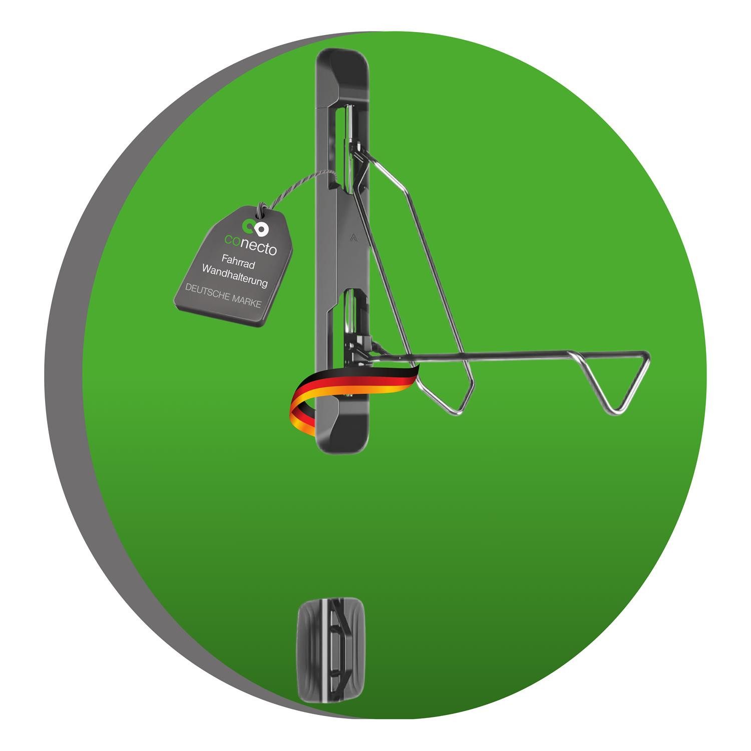 conecto Fahrradwandhalterung Fahrrad Wandhalterung Wandaufhänger schwenkbar, Fahrradtypen