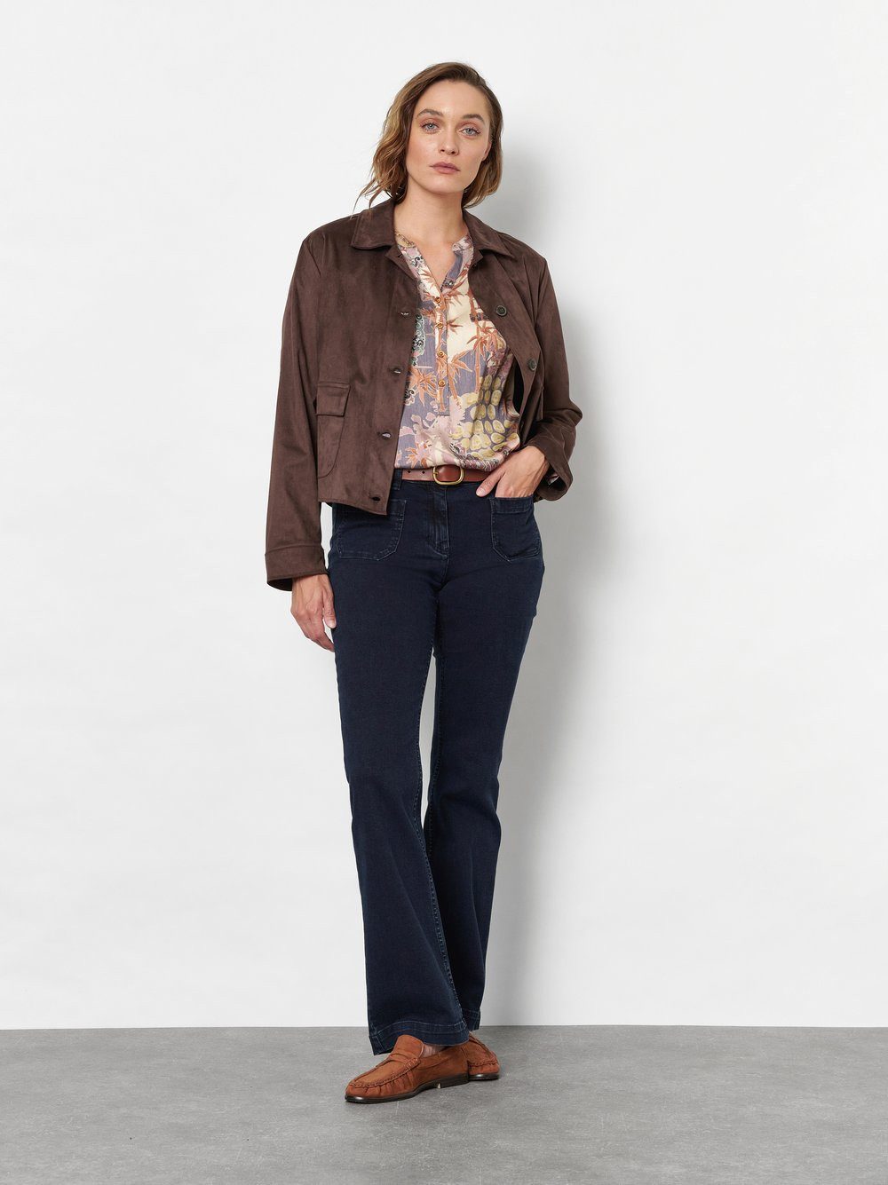 TONI Bootcut-Jeans Perfect Shape Wide Flared mit Stretch