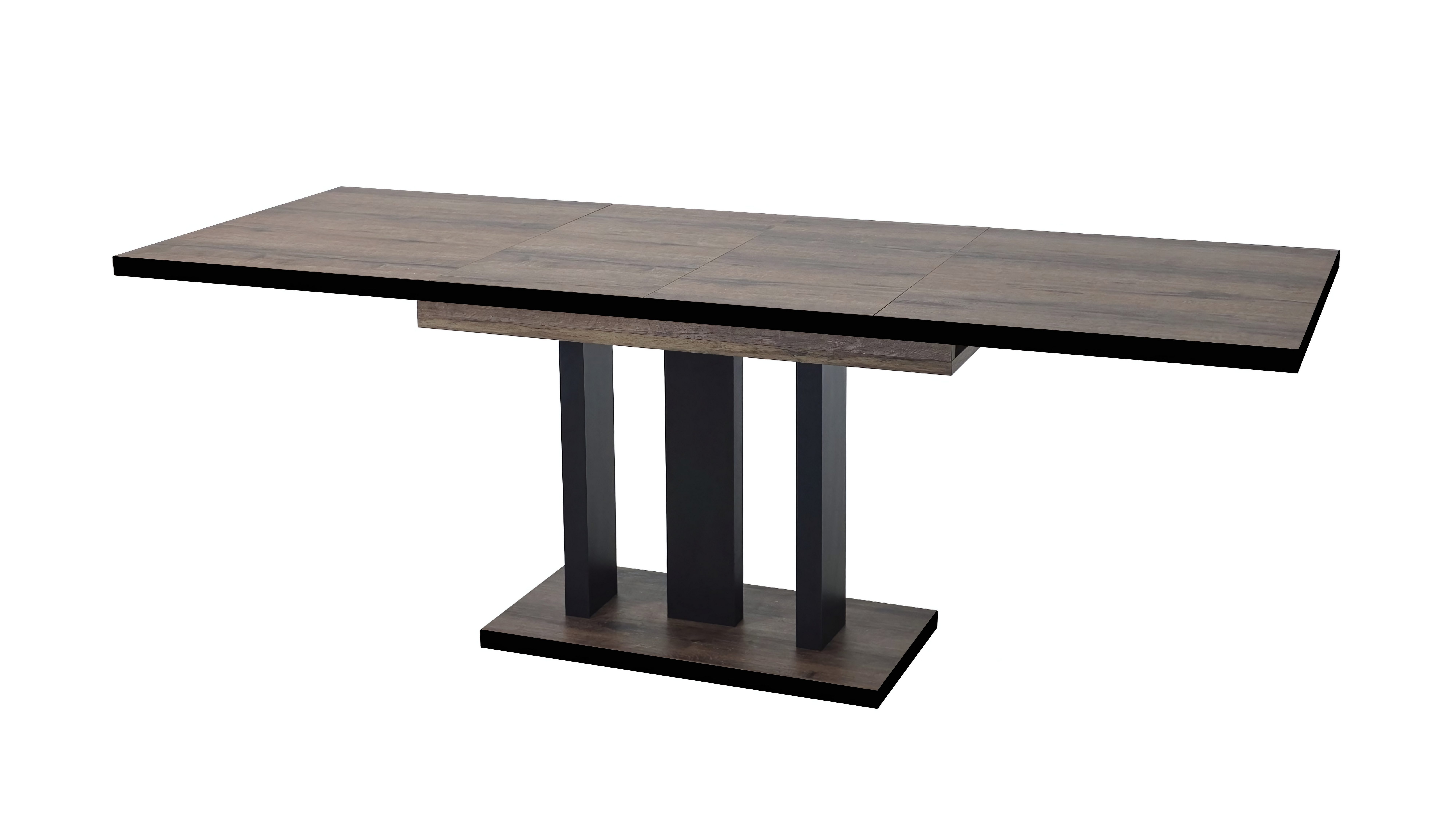 Esstisch Esstisch Appia Special 130 / 210cm schwarz Esszimmertisch erweiterbar