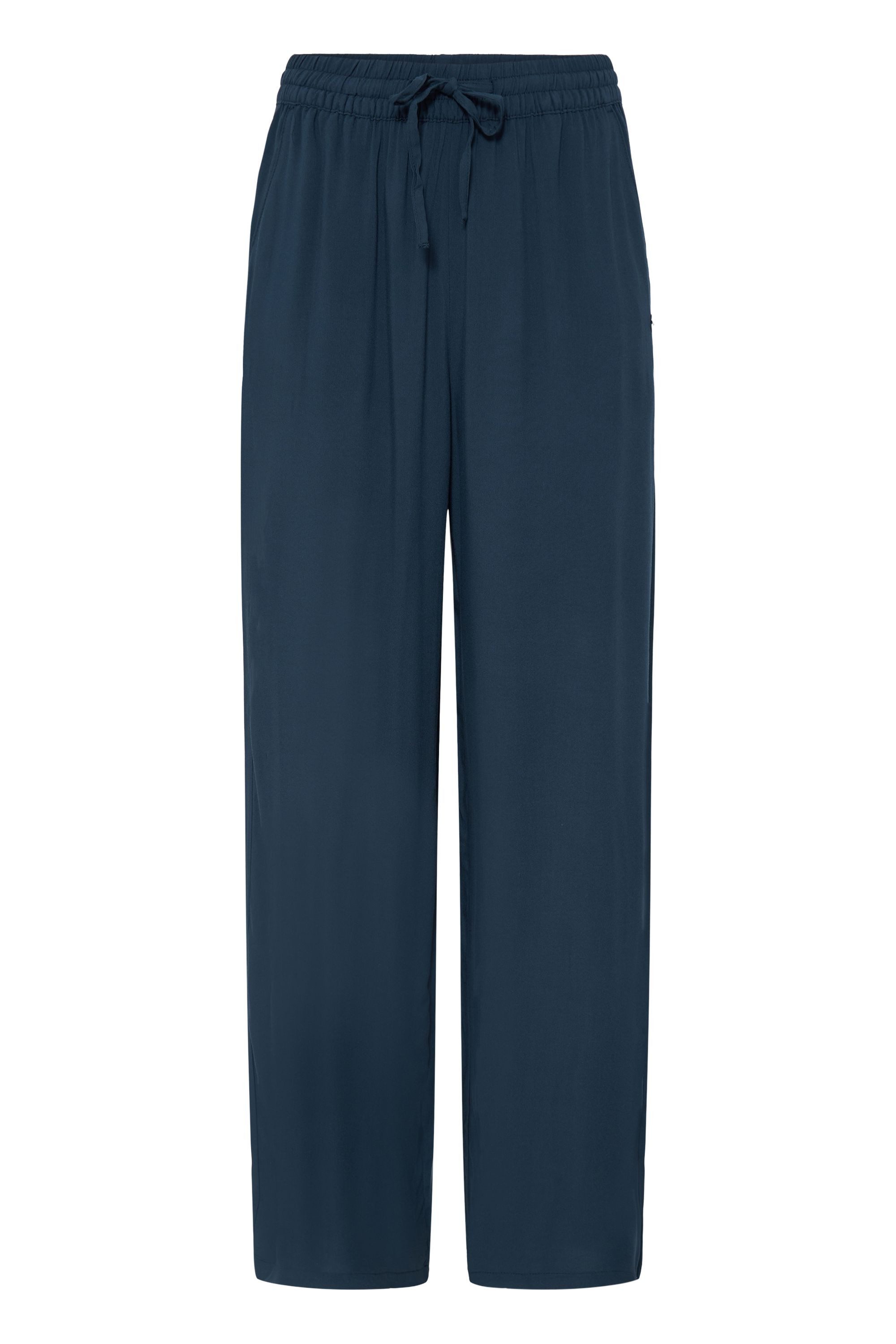 OXMO Relaxhose OXElvy Leichte Stoffhose aus Viskose - Loose Fit