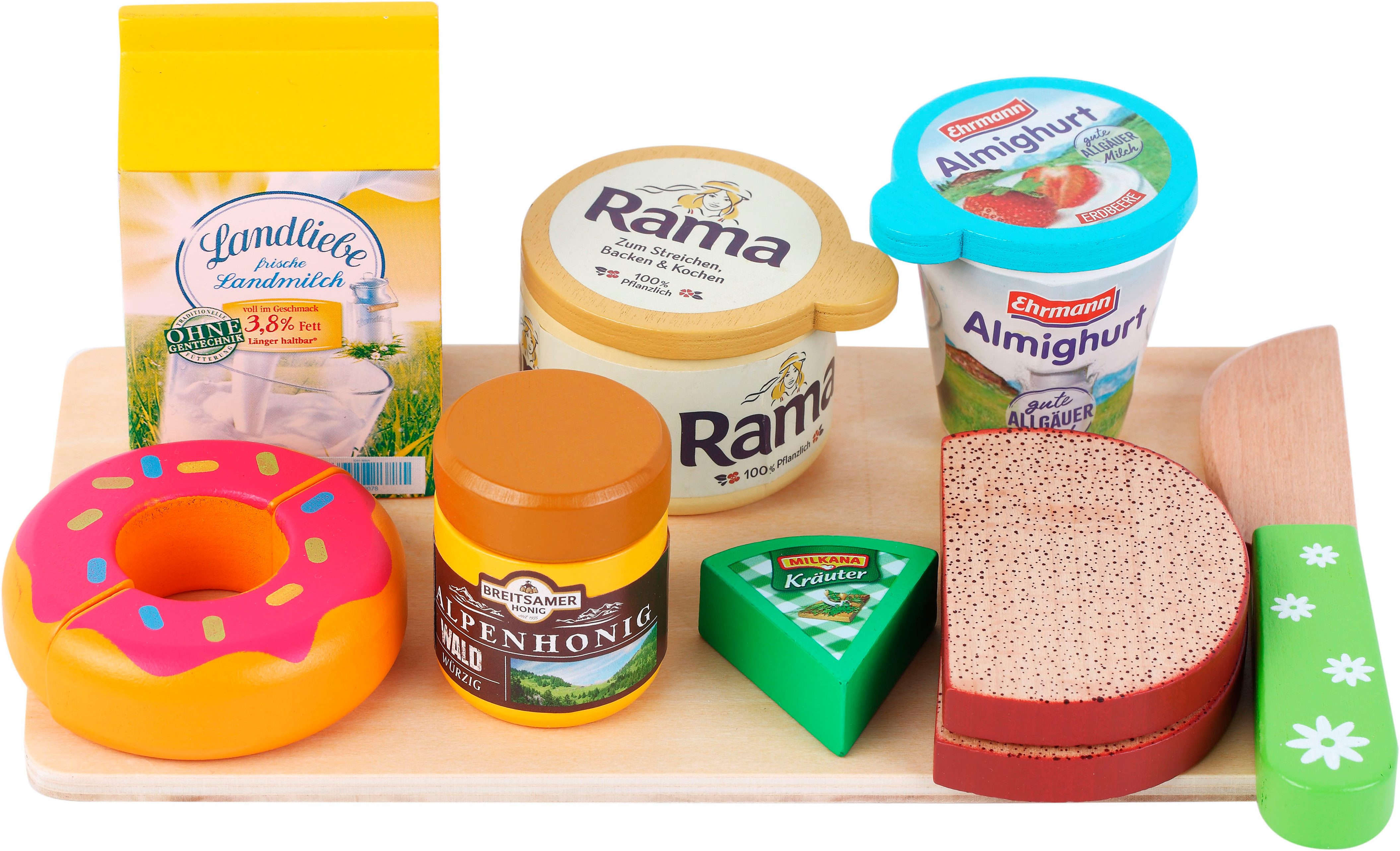 Spiellebensmittel Frühstücks-Set