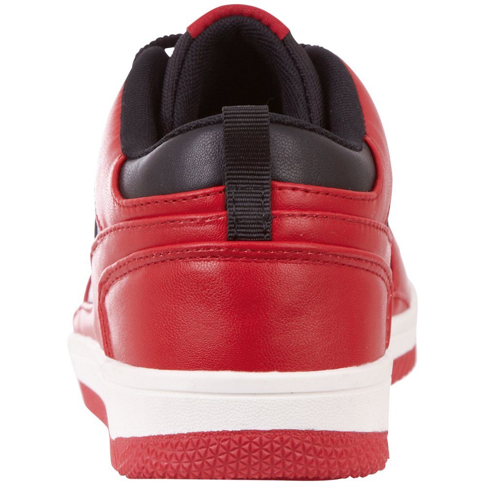 Kappa Sneaker angesagtem red-black - in Basketball Look Retro