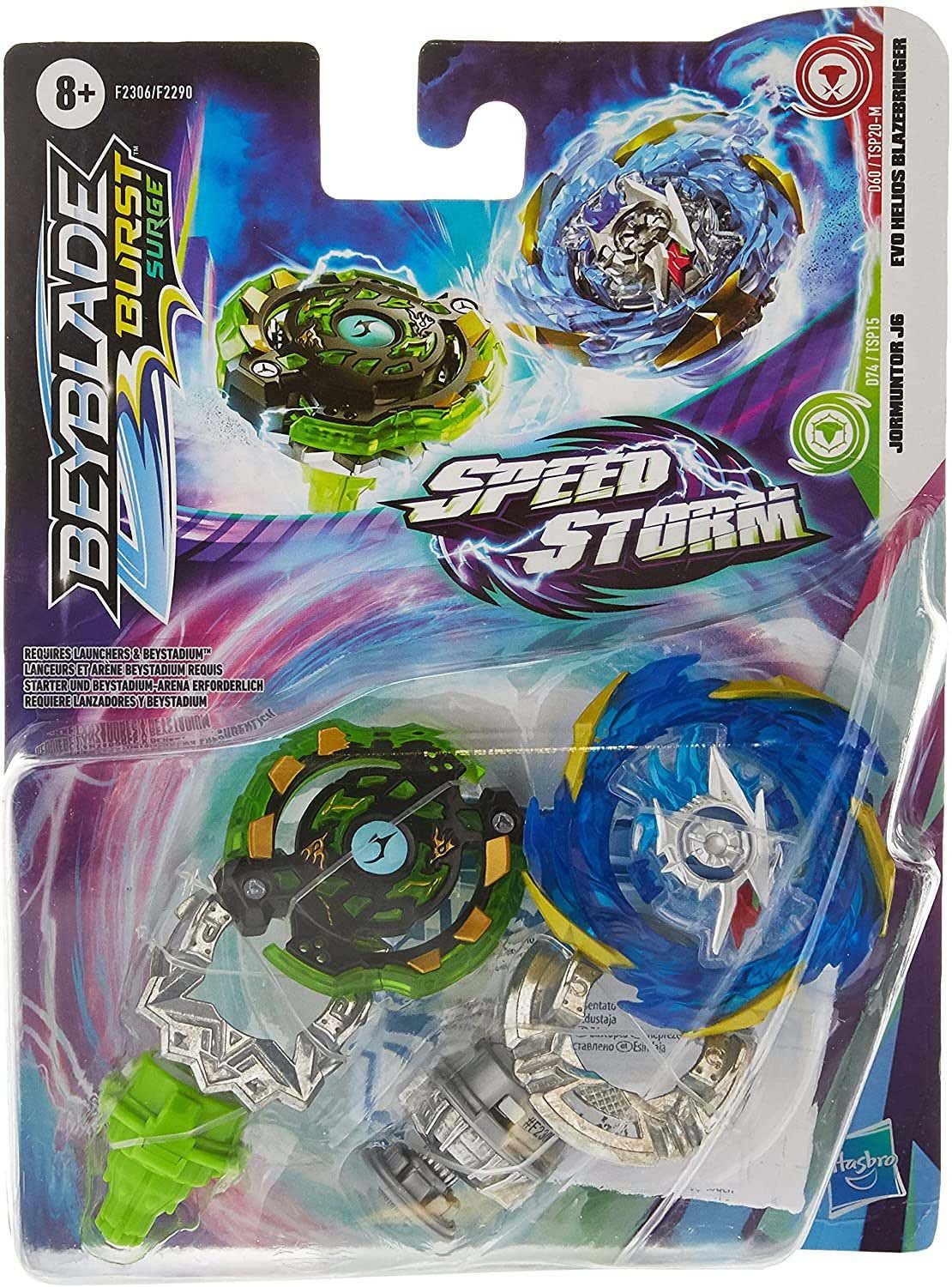 Hasbro Speed-Kreisel Hasbro F2290EU42, F2306EU40 - BEY SPS HELIOS BLAZEBRINGER N JORMUNTOR