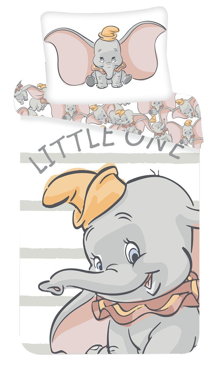 Disney Kinderbettwäsche Disney Dumbo, Renforcé, 2 günstig online kaufen