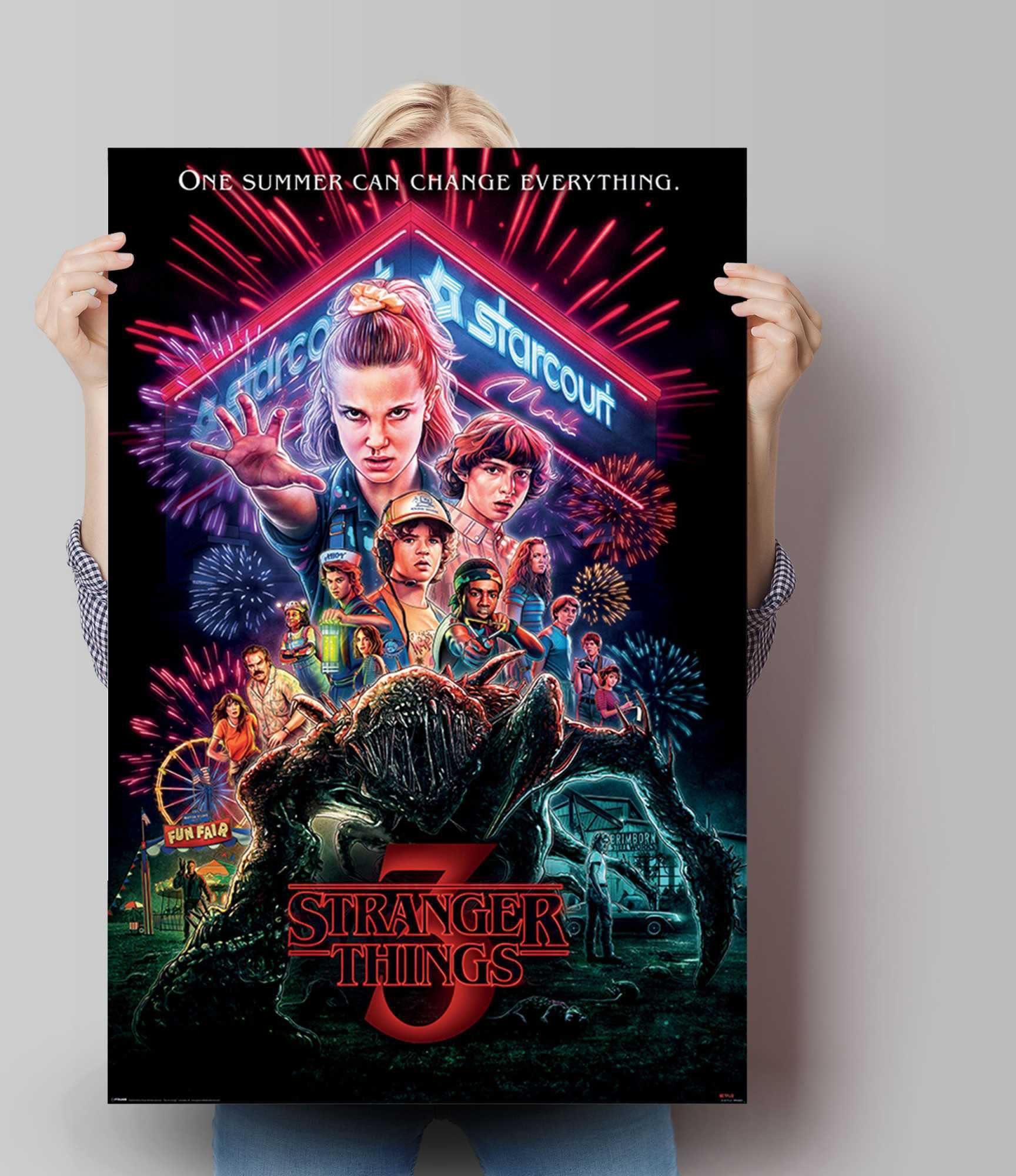 Reinders! Poster Poster Stranger of - Things Mike - - St) Summer Netflix 85 Serien Eleven, (1