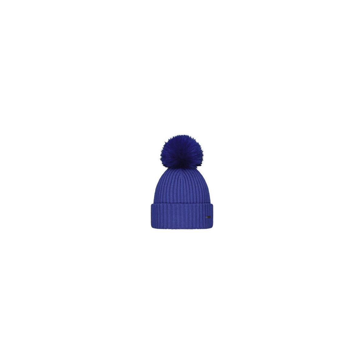 Barts Beanie Kenzie Beanie Elegante Damenmütze mit Kunstpelz-Pom und elastischem Nylon für