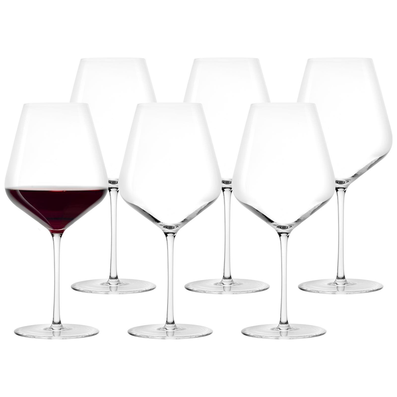 Rotweinglas Starlight Burgundergläser 820 ml 6er Set