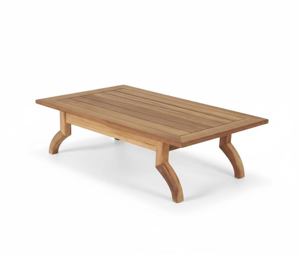 JVmoebel Gartentisch Garten-Couchtisch Moderner Stil Braun Langlebig Bequem Zeitschriften