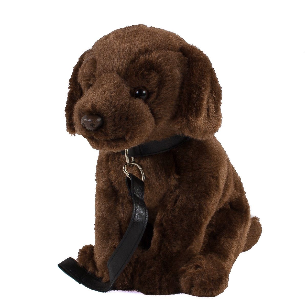 Teddys Rothenburg Kuscheltier »Hund mit Leine Labrador 30 cm schokobraun«  (Stoffhund Plüschhund Labradore, Kinder Baby Spielzeug Hunde) online kaufen  | OTTO