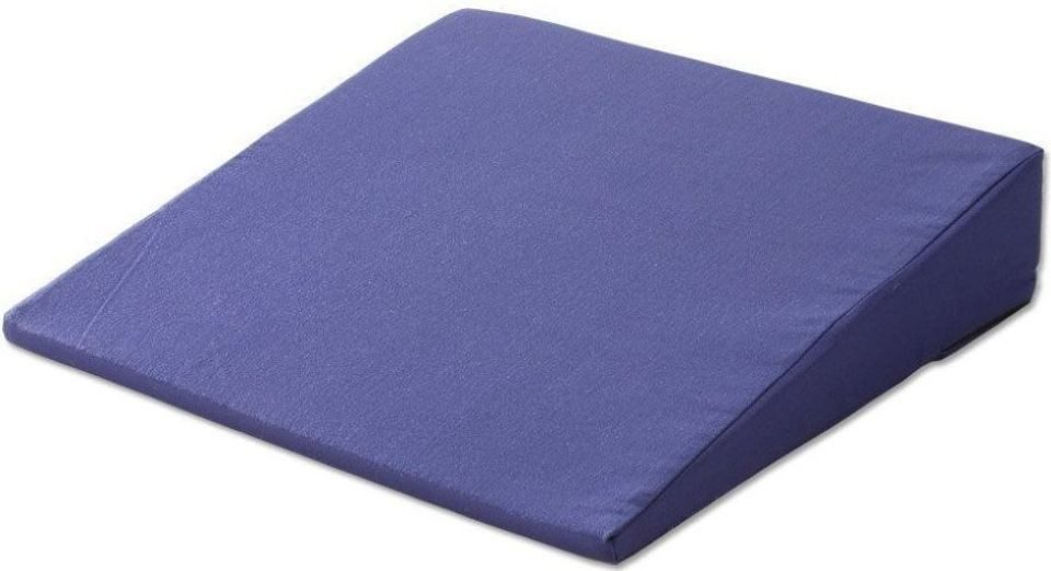 ELONEO Keilkissen für Stuhl 38cm, klimaregulierender Stoff, abnehmbarer Bezug