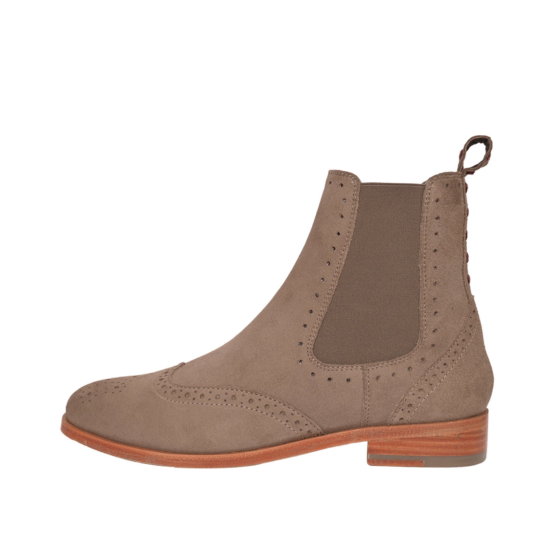 HELEN CRICKIT Chelseaboots Taupe