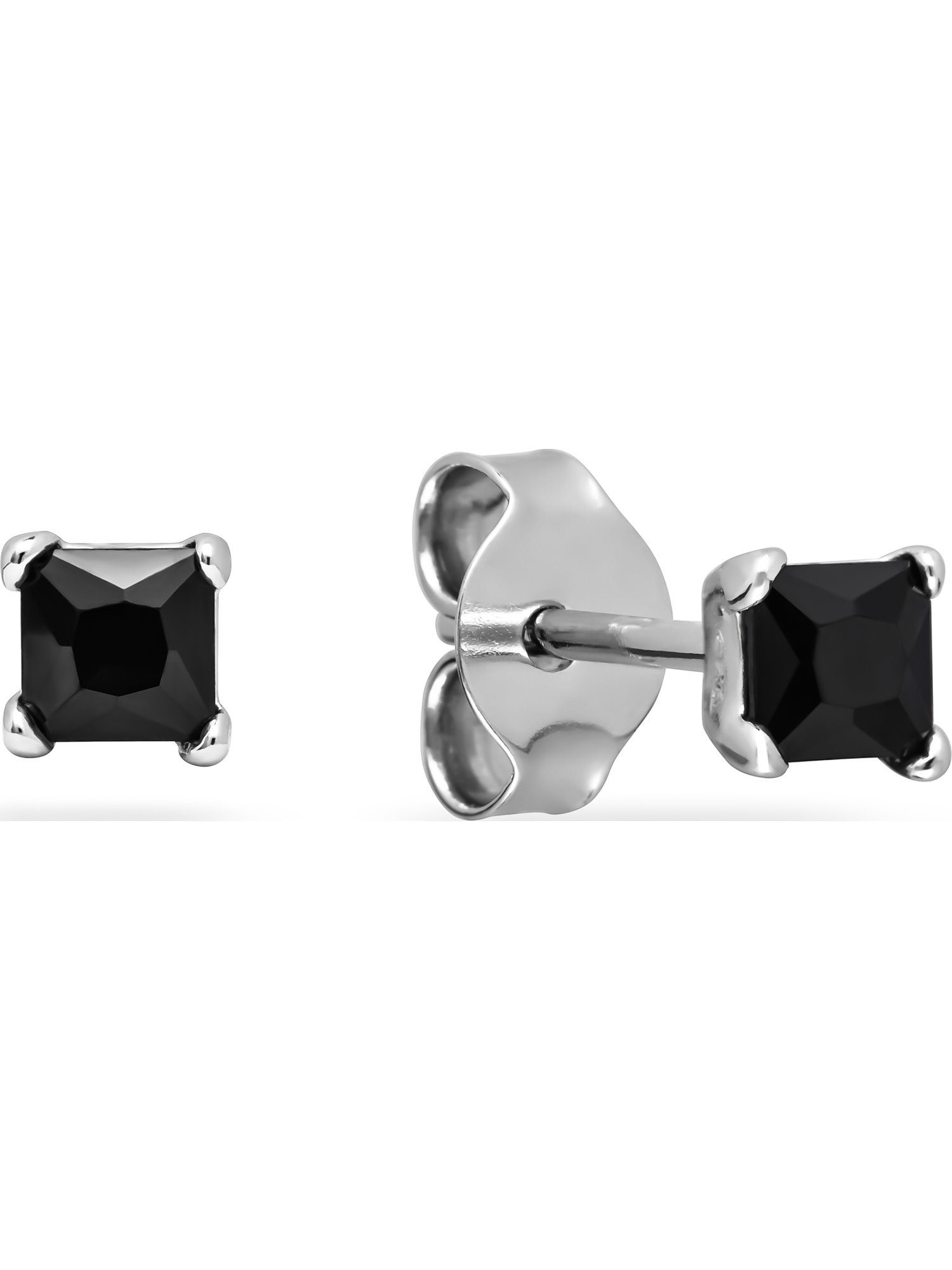 Paar Ohrstecker FAVS Damen-Ohrstecker 925er Silber 2 Zirkonia