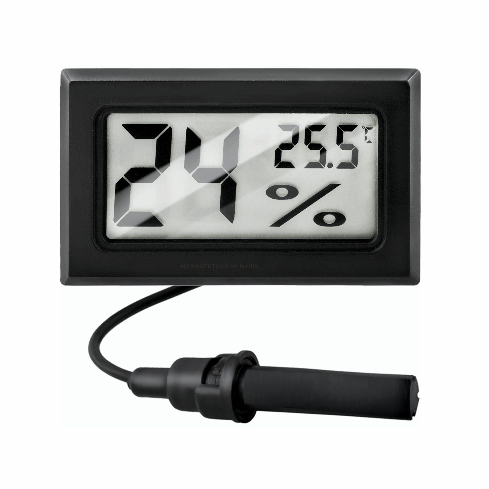 SECUMAX Акваріумний термометр Hygrometer Terrarium Küchen Auto Термометр 1,5 m Kabel Sonde