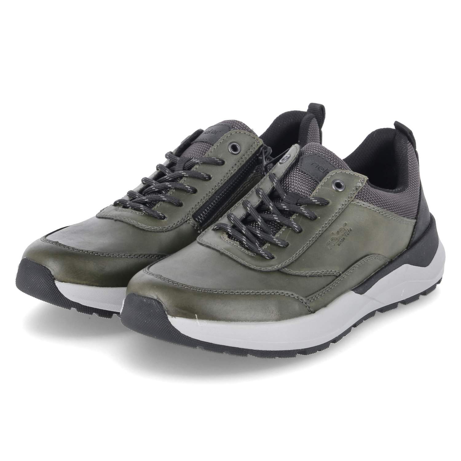 Rieker Rieker 06000-54 Herren Synthetik green Schnürschuh