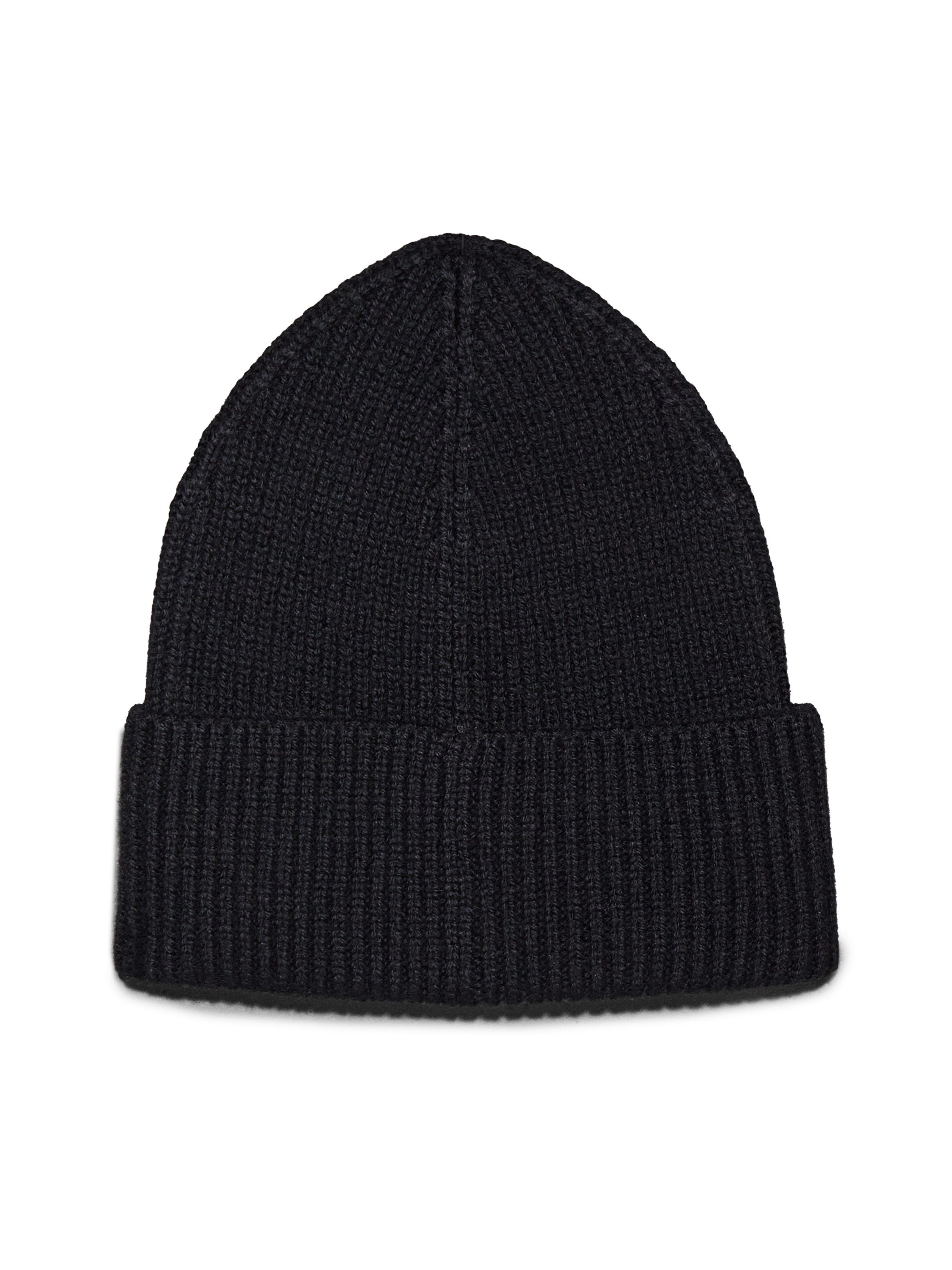 Calvin Klein Strickmütze CK METAL CHUNKY BEANIE & SCARF (Set) mit Logozeichen