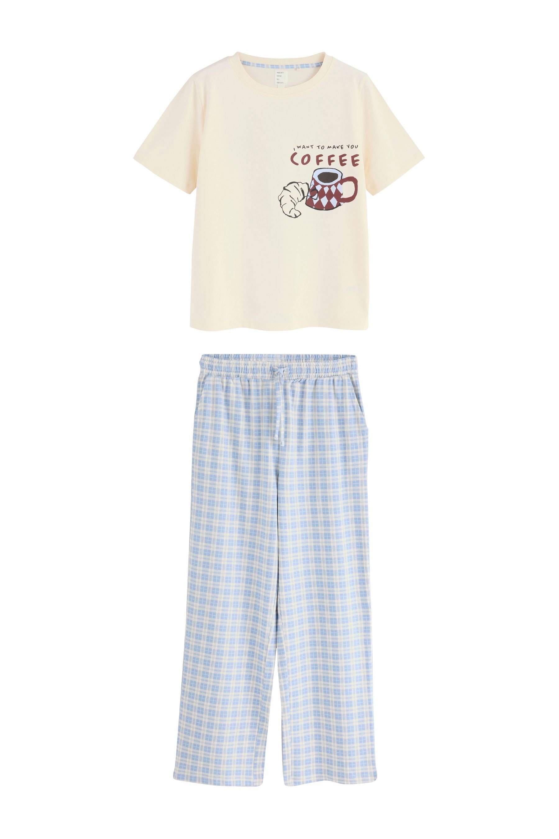Pyjama Kurzärmeliger Pyjama