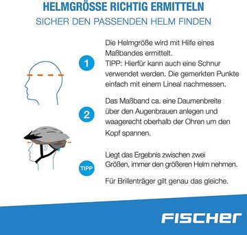 Fischer Fahrradhelm FISCHER-Jungen-BMX-Wing-Fahrradhelm,-S/M-54-58-cm, Einstellbare Passform,Straßenradsport