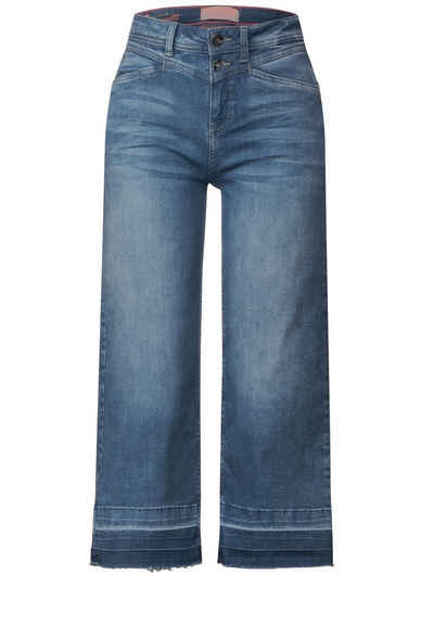 STREET ONE Regular-fit-Jeans Casual Fit Jeans Culotte