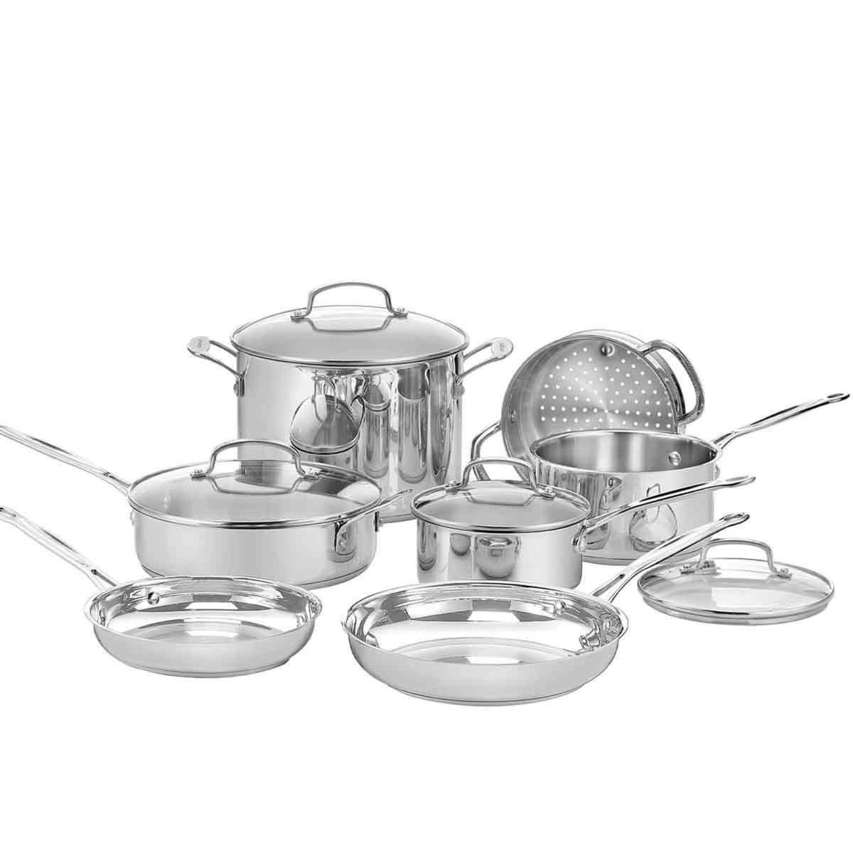 Cuisinart Topf-Set Chefs Classic 11-Piece Cookware Set, (1-tlg)