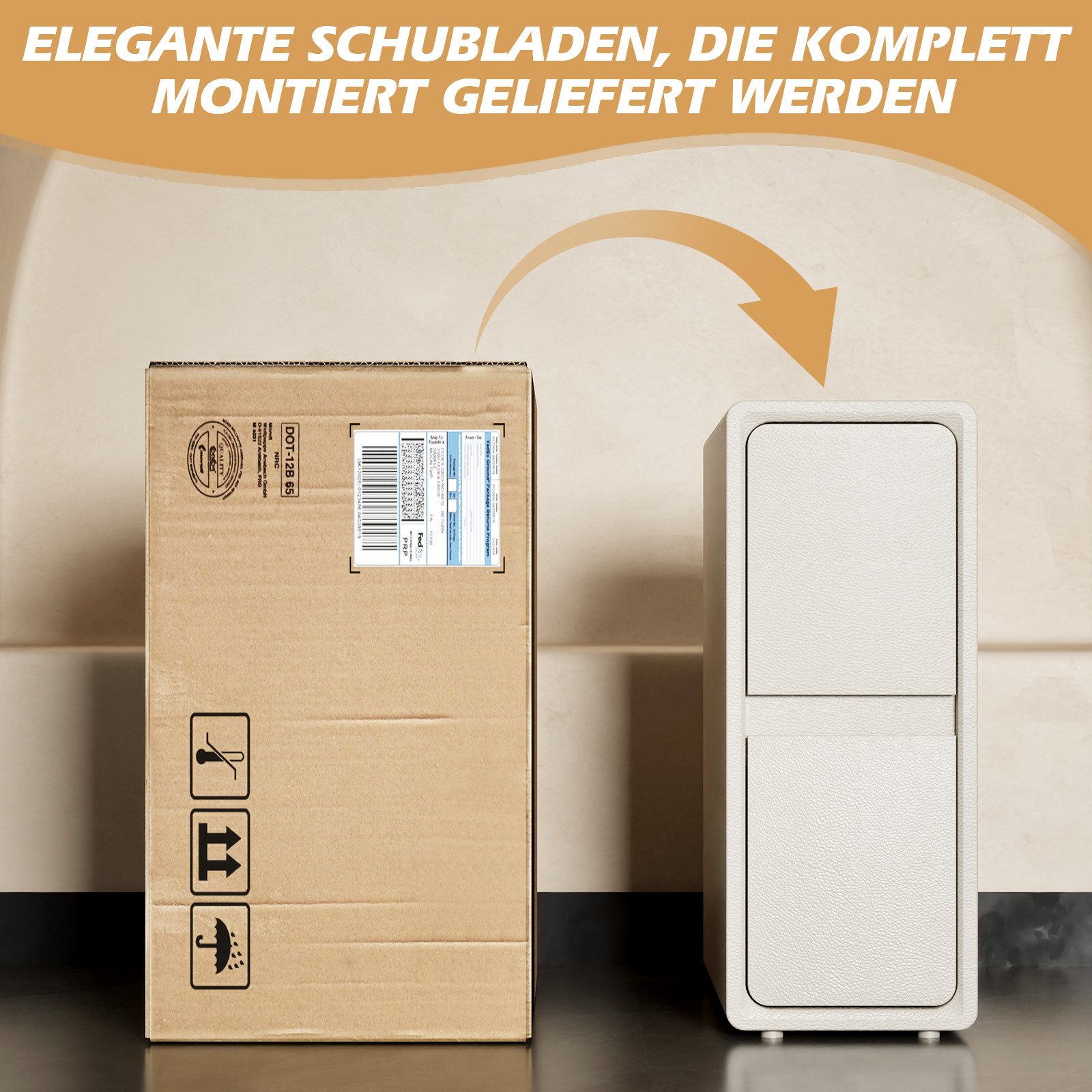 TWSOUL Nachttisch Schmaler Beistelltisch, Vormontierter Nachtschrank Schmal günstig online kaufen