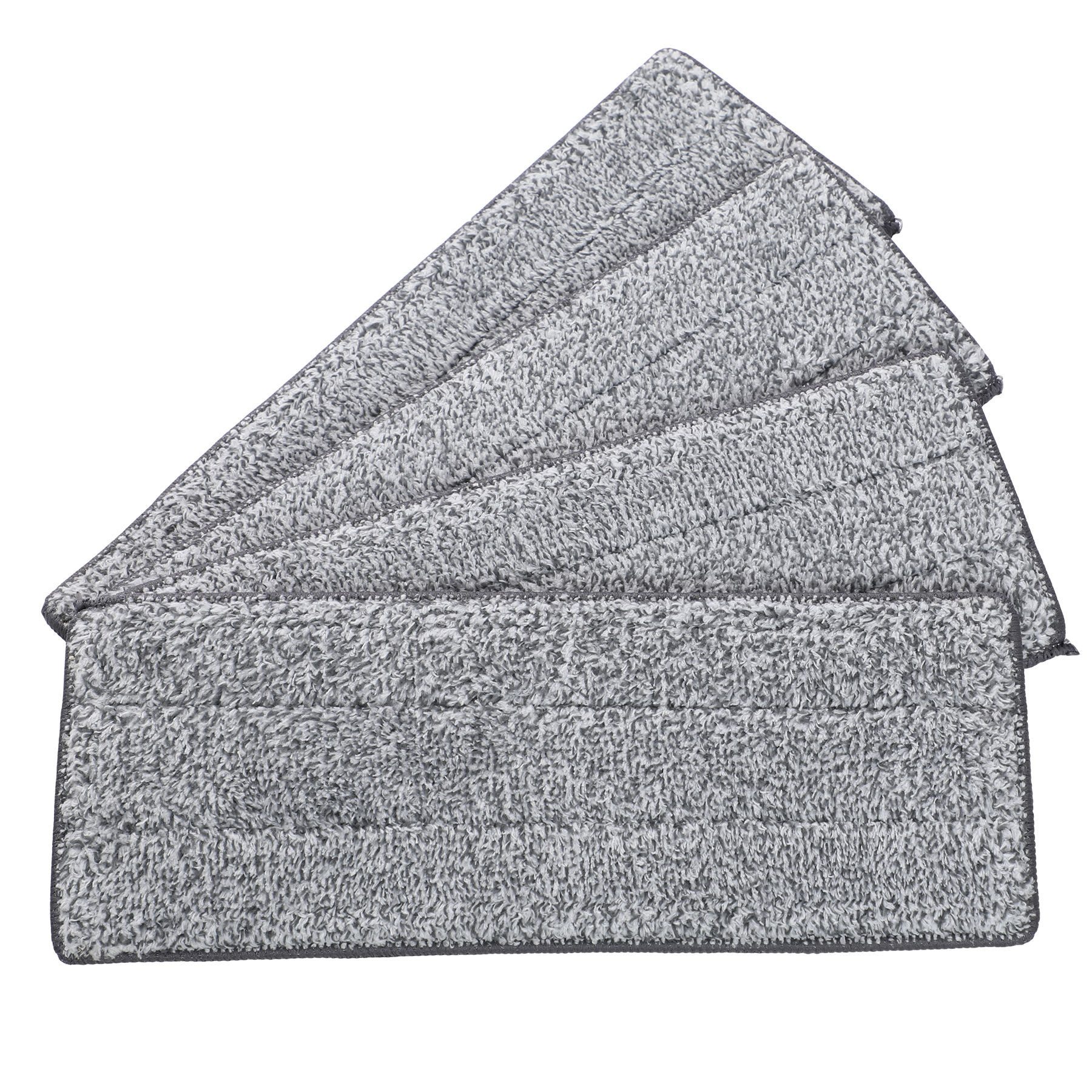 HiGloss SmartMopp Zusatztücher, 4er-Set Wischbezug (4-tlg., 4 teiliges Set, für eine hohe Wasseraufnahme und leicht zu wechseln)