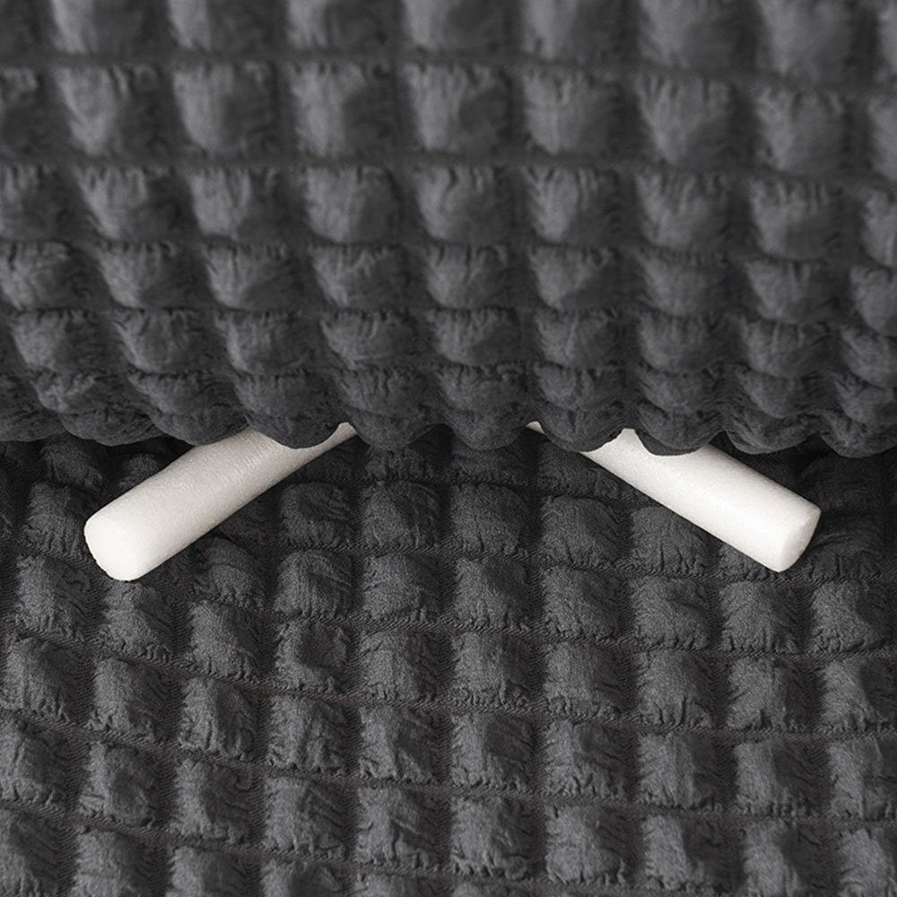 waschbarer 190-230CM, mit Rock Couchbezug FELIXLEO Sofahusse grau Stretch universeller