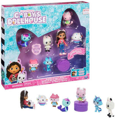 Spin Master Spielfigur Gabby's Dollhouse – Figuren Geschenkset (Gabby + 6 Katzen), (Set)