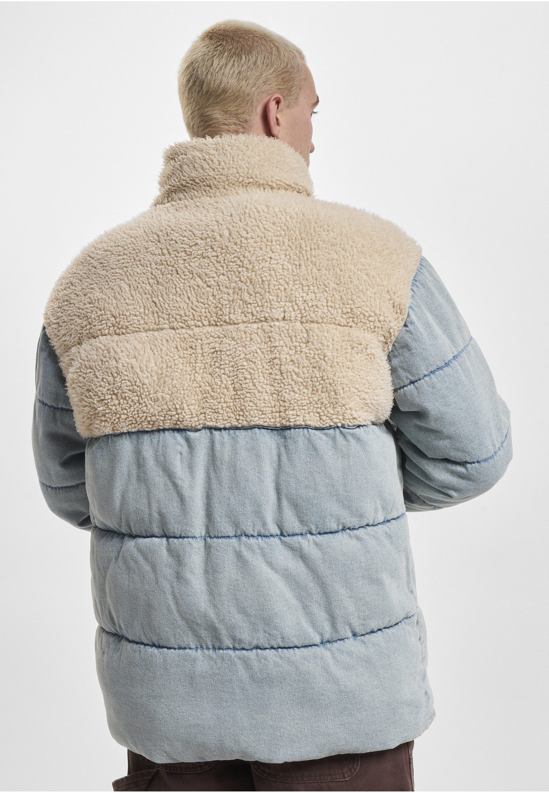Karl Kani Winterjacke Karl Kani Herren KM234-036-1 KK Retro Denim Teddy Puffer Jacket (1-St)