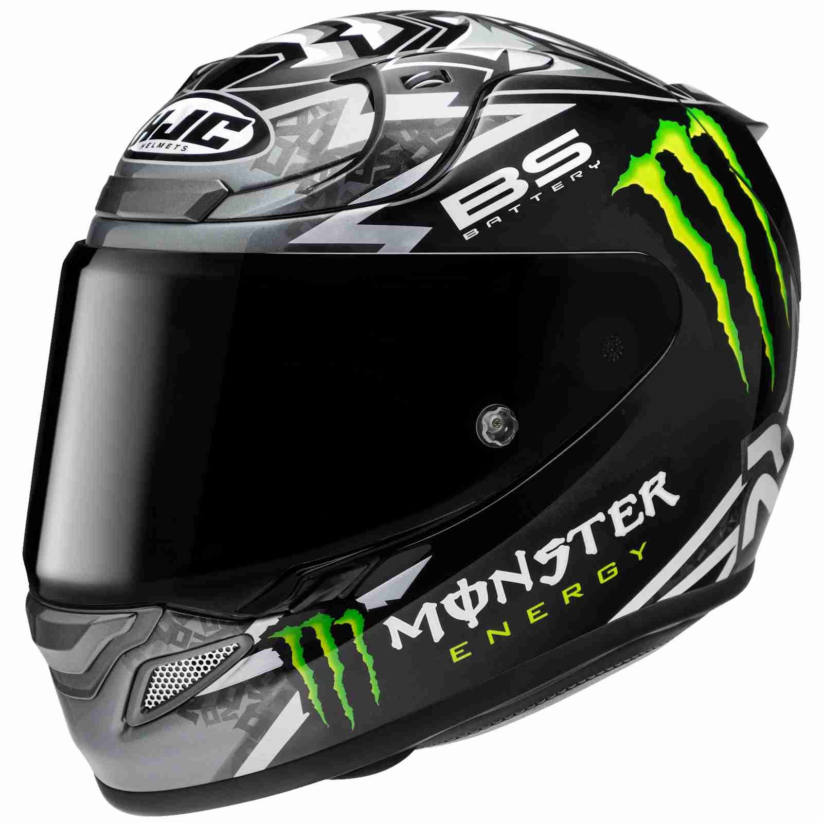HJC Motorradhelm HJC RPHA 12 Quartararo Replica Black MC5 Integralhelm L (1er Set), integralhelm motorrad