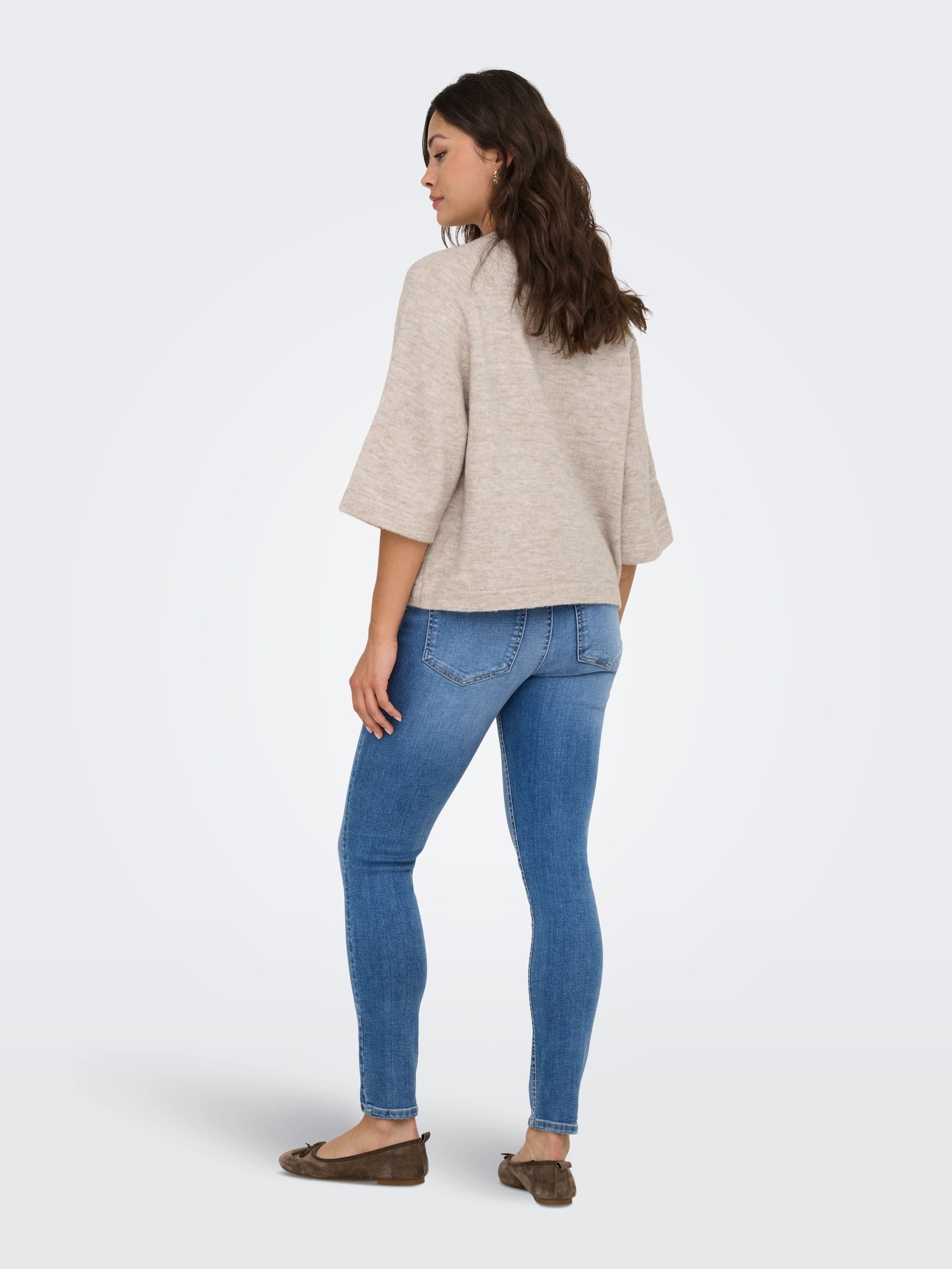 ONLY Strickpullover Lässiger Style mit weitem Ärmeldesign ONLSIMONI 3/4 PUL günstig online kaufen