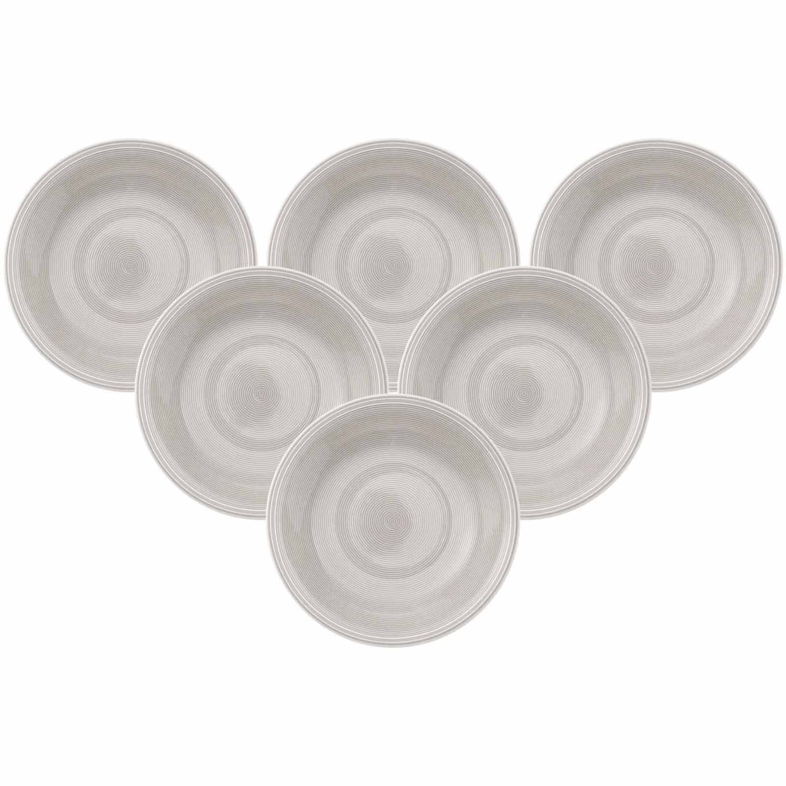 like. by Villeroy & Boch Suppenteller Color Loop Suppenteller ø 23,1 cm 6er Set, (6 St)