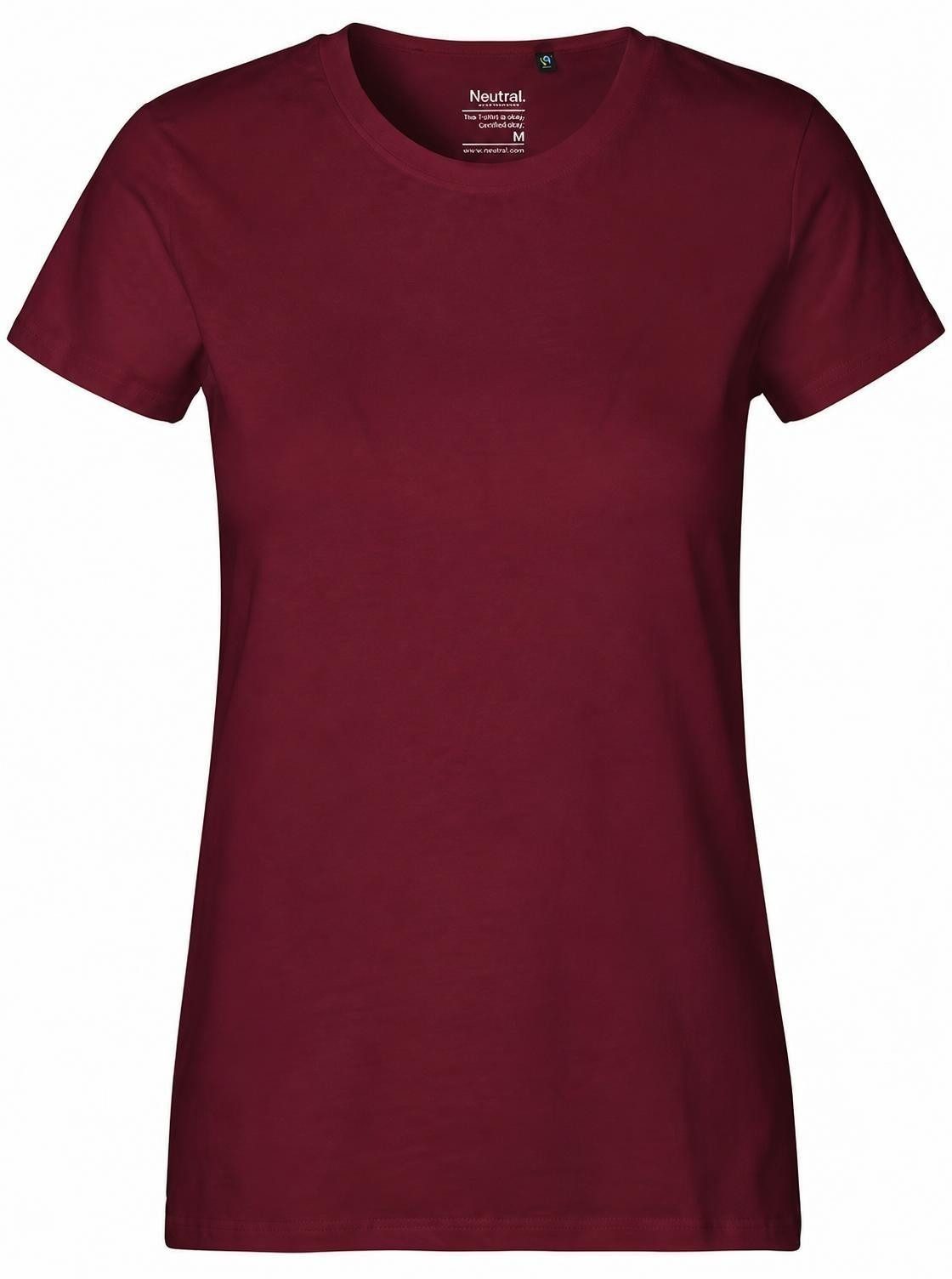 Neutral Rundhalsshirt Damen Classic T-Shirt / 100% Fairtrade Baumwolle