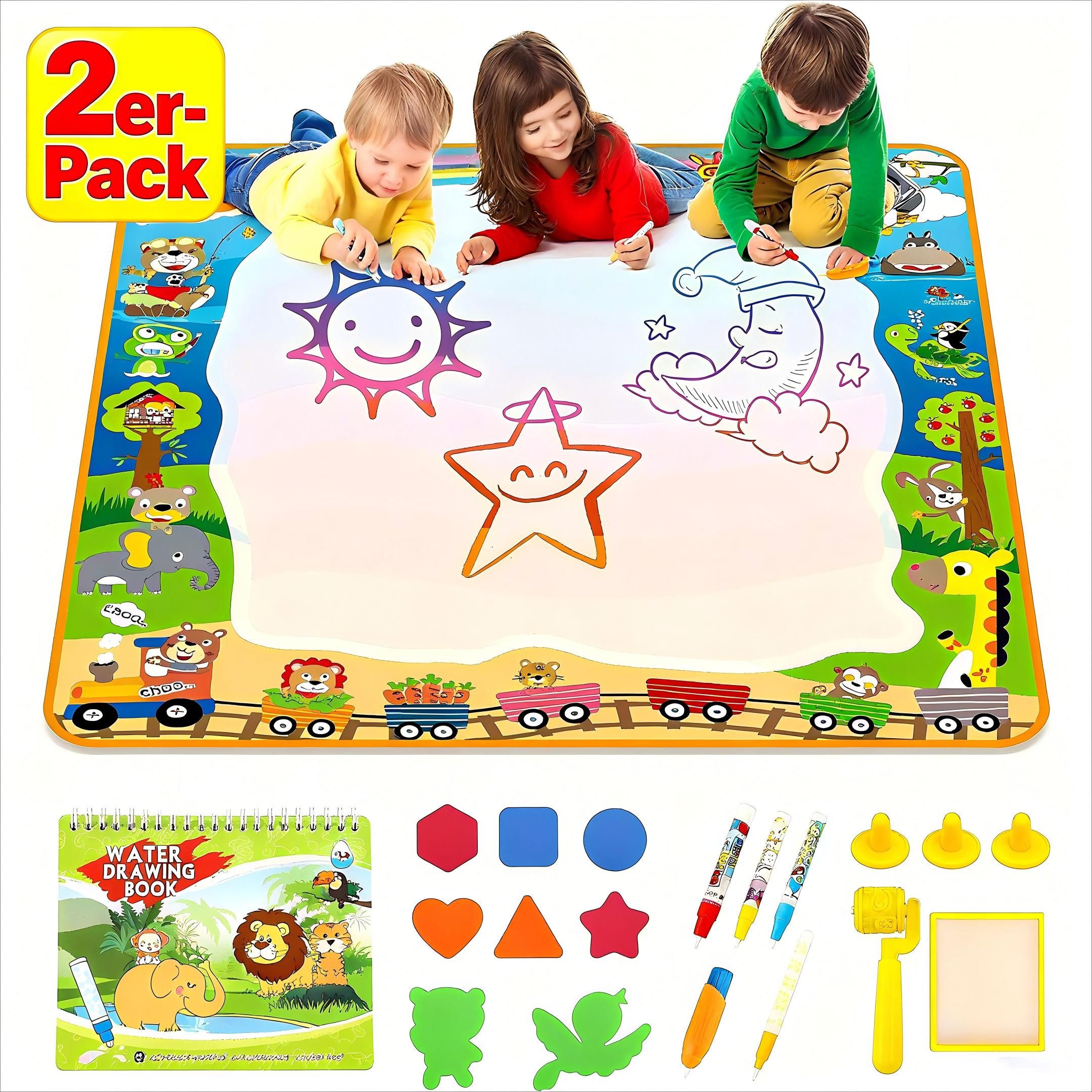 POPOLIC Kreativset Lernspielzeug 100×100cm Wasser Doodle günstig online kaufen