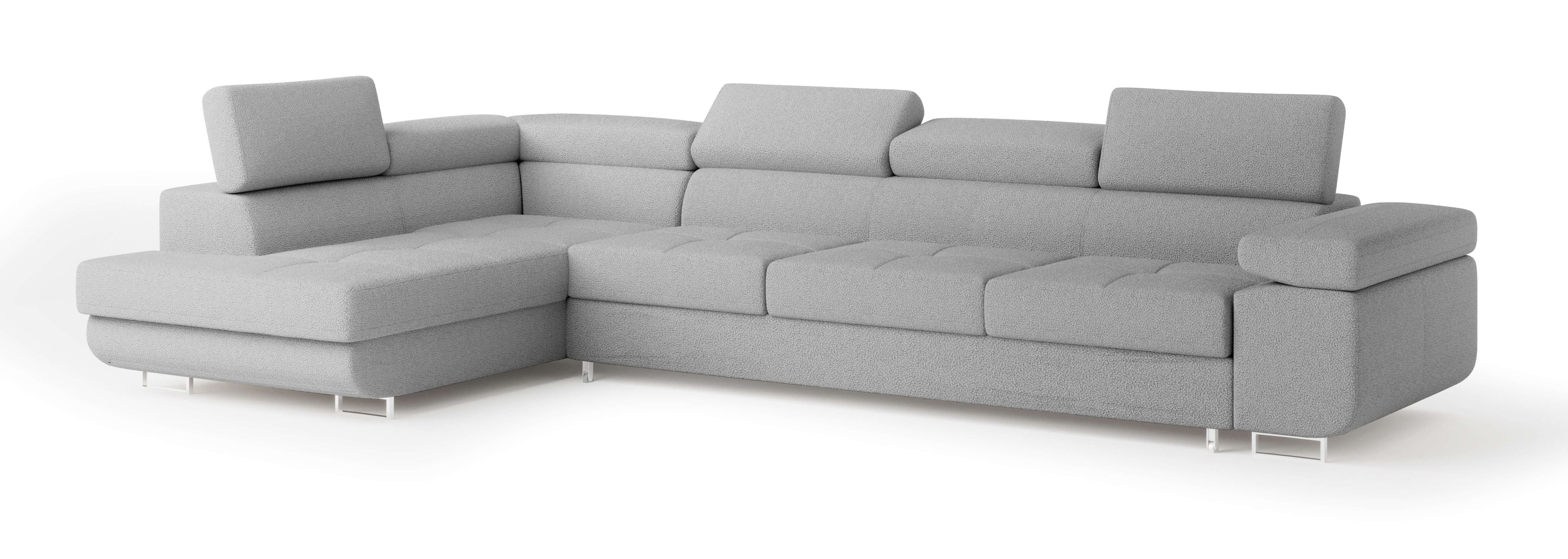 Masseno Ecksofa VICENTE mit Schlaffunktion L-Form, günstig online kaufen