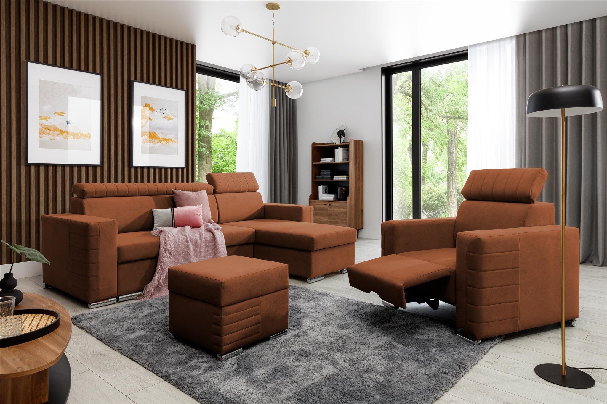 Fun Möbel Ecksofa Schlafsofa CANTON in günstig online kaufen