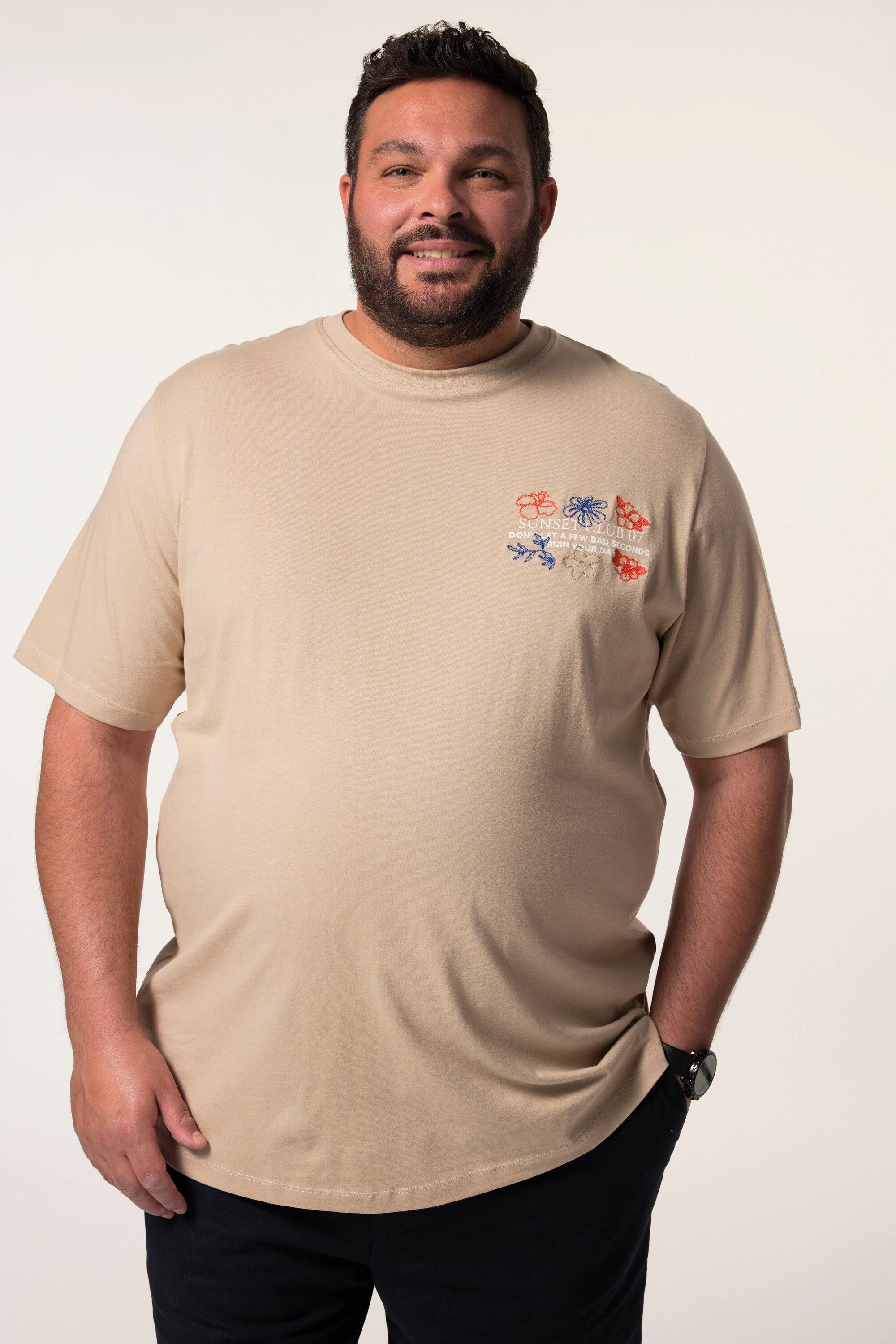 T-Shirt Men+ T-Shirt Halbarm Rückenprint bis 8 XL