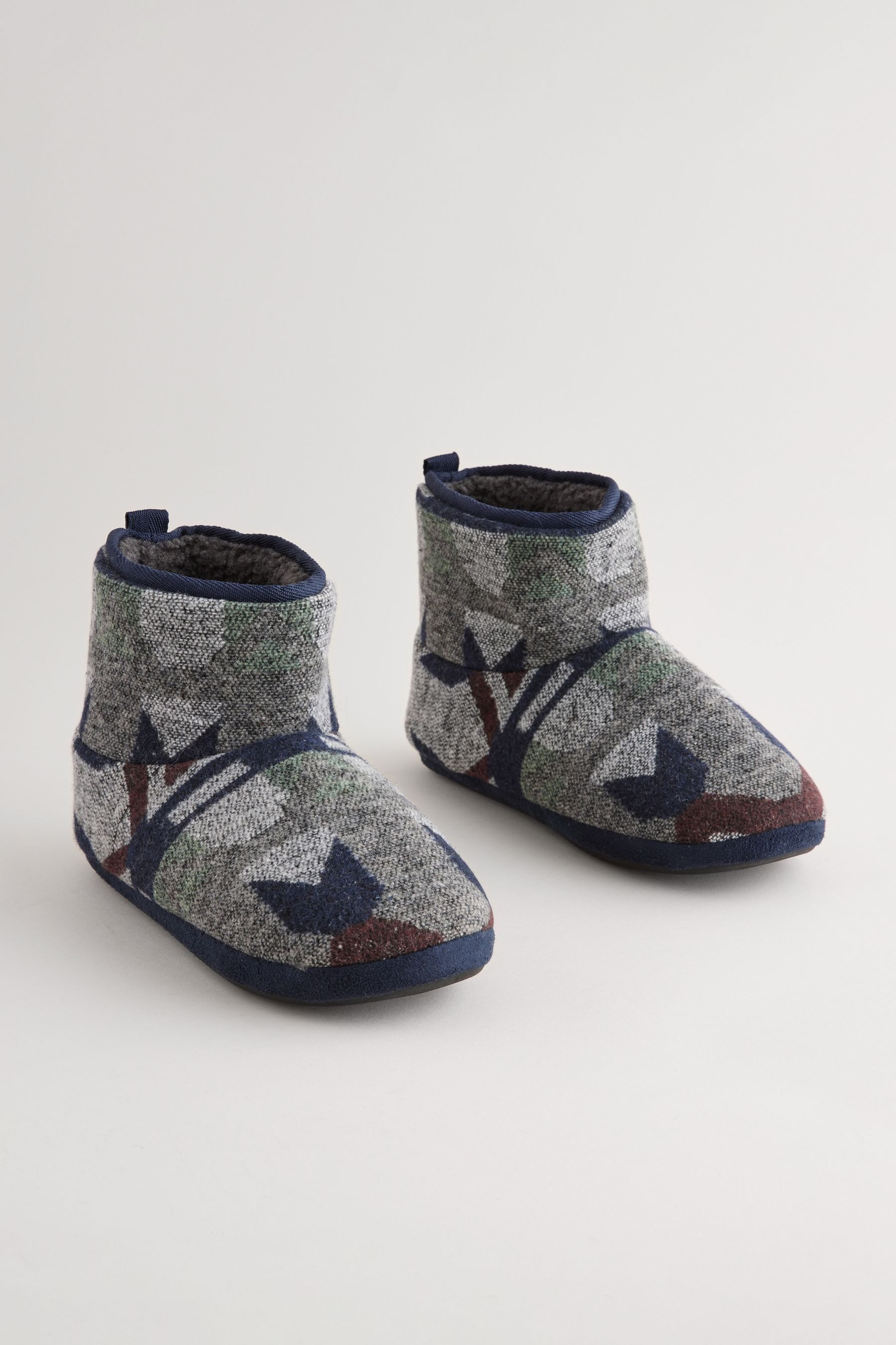 Next Hausstiefel aus Webmaterial Hausstiefel (1-tlg)