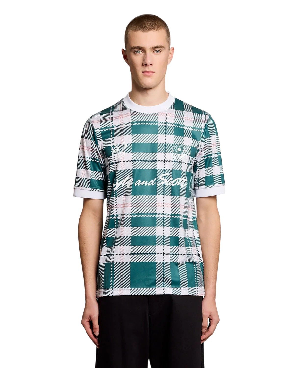 Lyle & Scott T-Shirt T-Shirt Lyle & Scott Tartan Football
