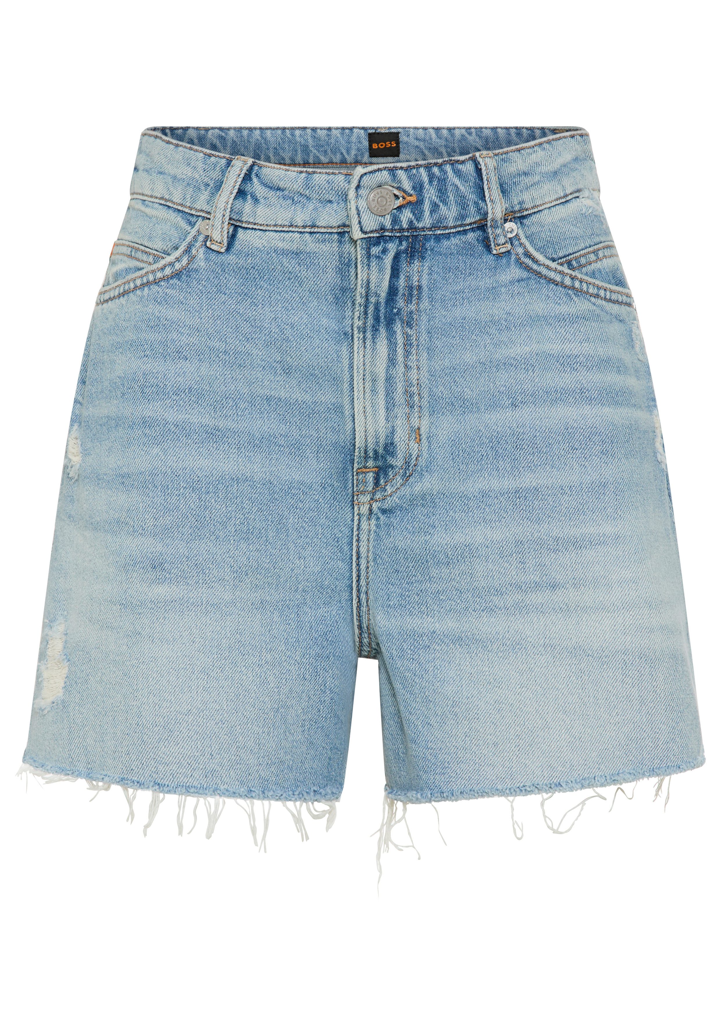 Jeansshorts SHORTS Premium Damenmode