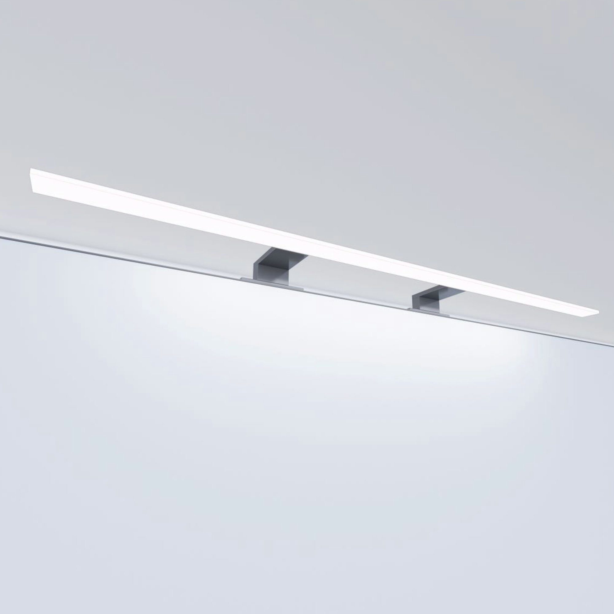 kalb LED Spiegelleuchte LED Badlampe Spiegellampe Aufbauleuchte 45cm 60cm o günstig online kaufen