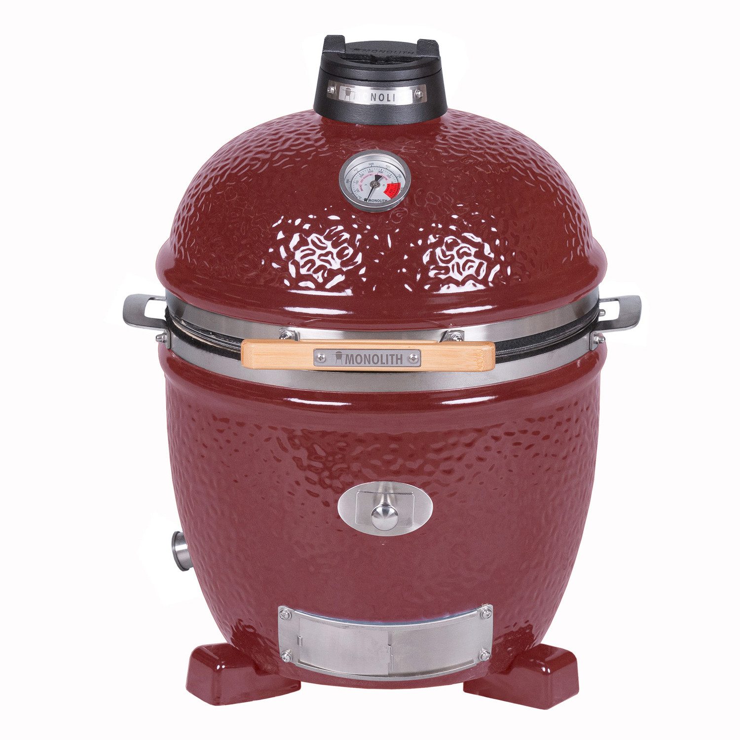 MONOLITH Keramikgrill MONOLITH JUNIOR Keramikgrill PRO-Serie 2.0 Rot