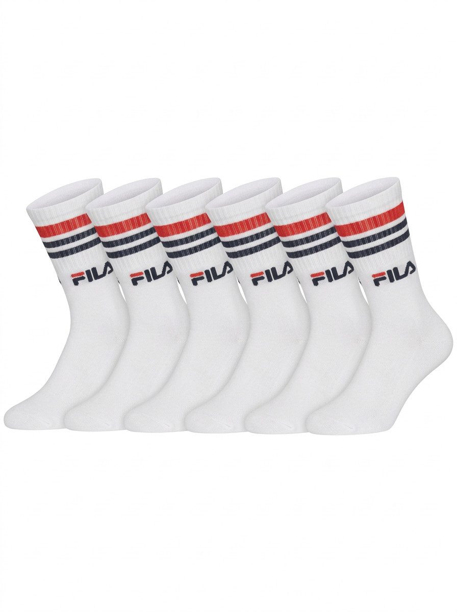 Fila Socken UNISEX LIFESTYLE PLAIN SOCKS (6 Paar) mit Logo-Schriftzug