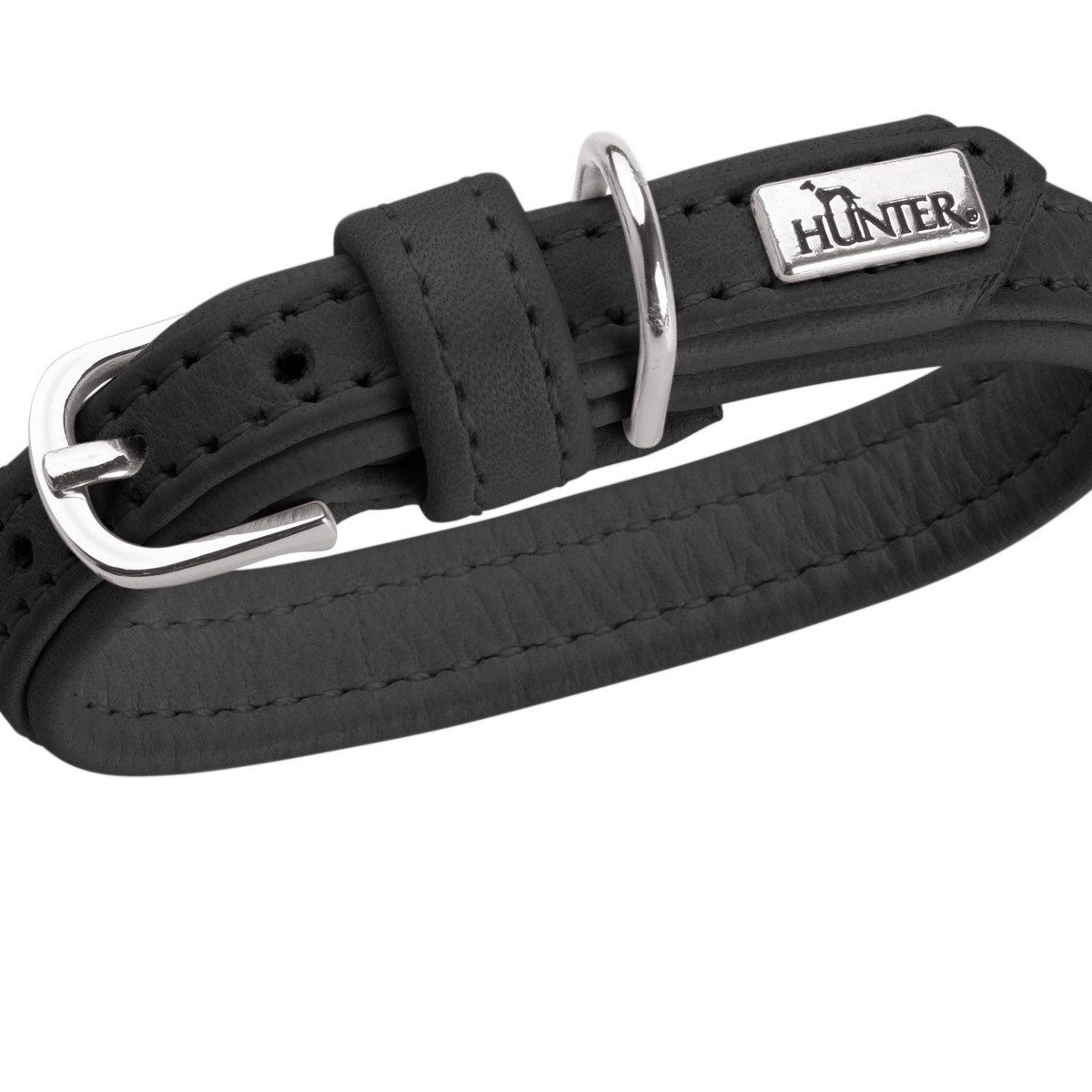 Hunter Tierbedarf Hunde-Halsband Halsband Soho Mini schwarz