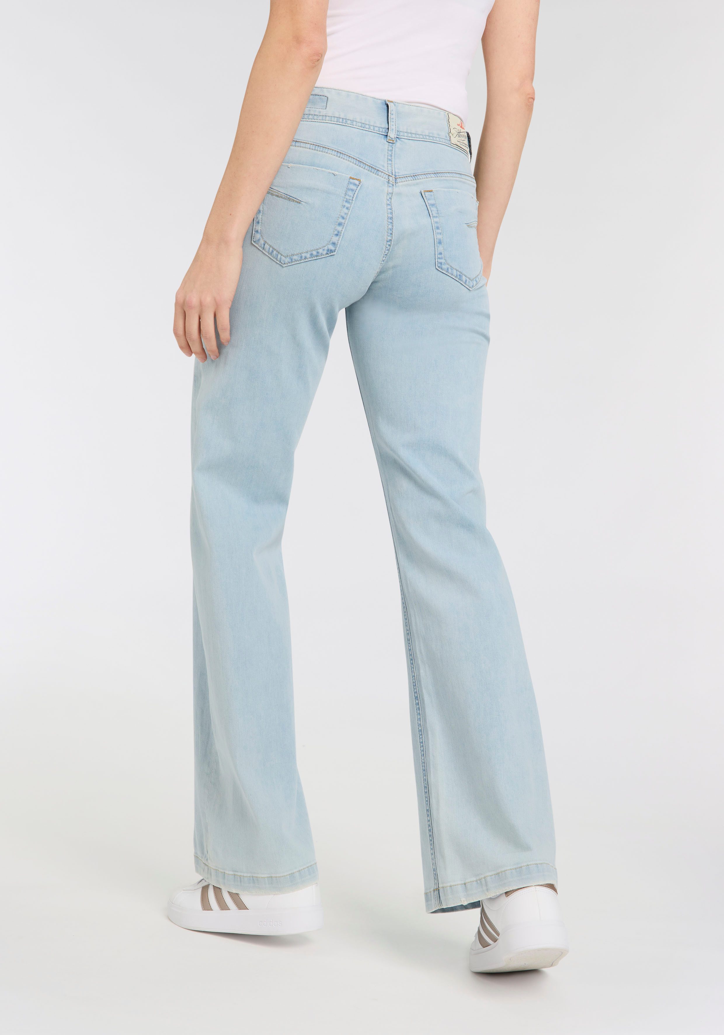 Herrlicher 5-Pocket-Jeans Edna Recycled Denim Light günstig online kaufen