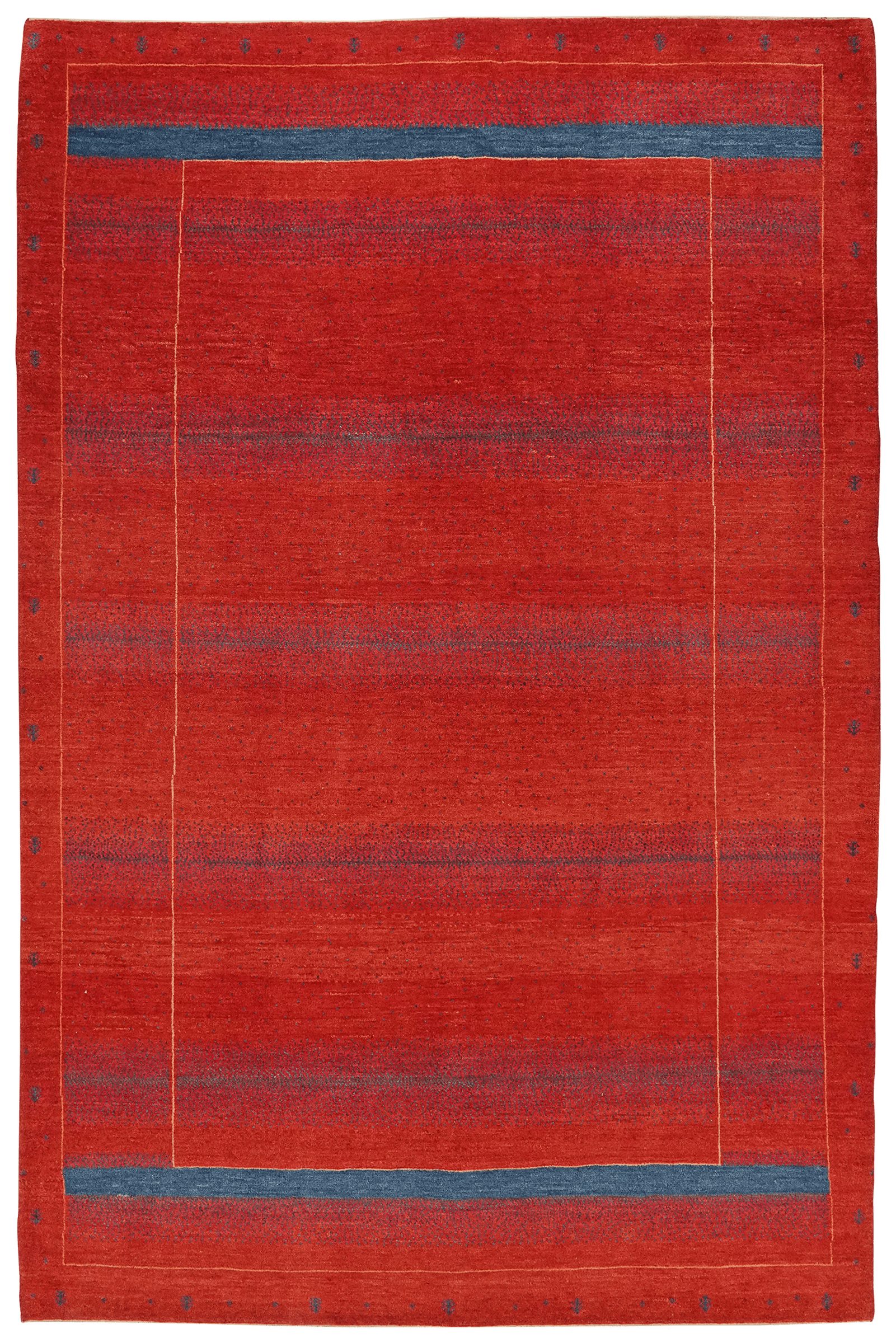 Looma Hochflor-Teppich Gabbeh 299x192cm, rechteckig, Höhe: 15 mm, Schurwolle, Unikat