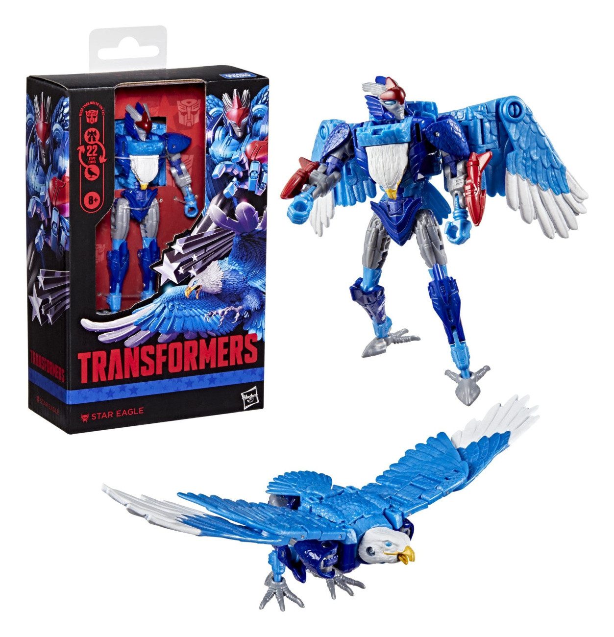 Hasbro Actionfigur Transformers Deluxe Class Actionfigur Star Eagle 11 cm