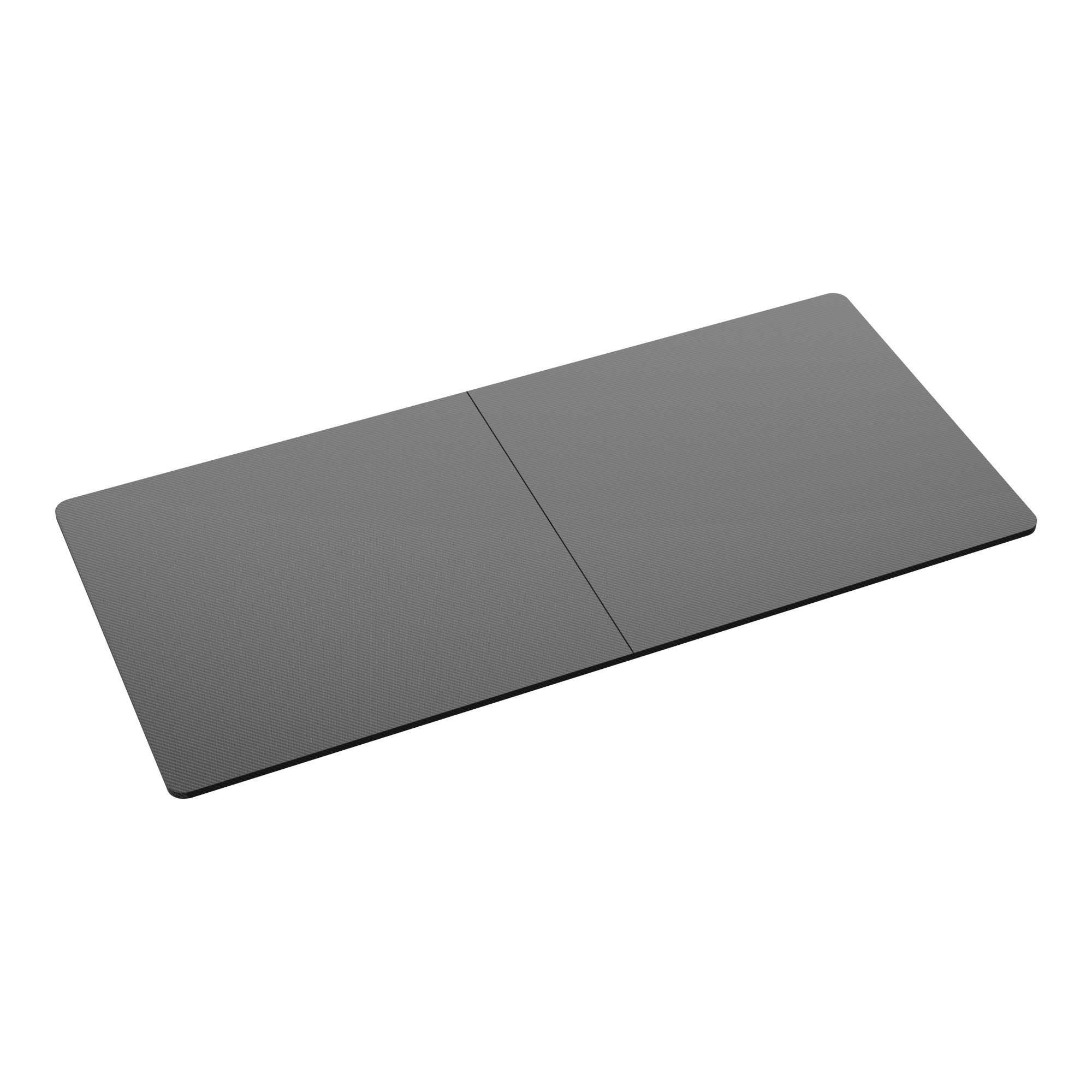 pro.tec Tischplatte, »Kirkkonummi« zweiteilig aus Spanplatte 160x75cm Schwarz