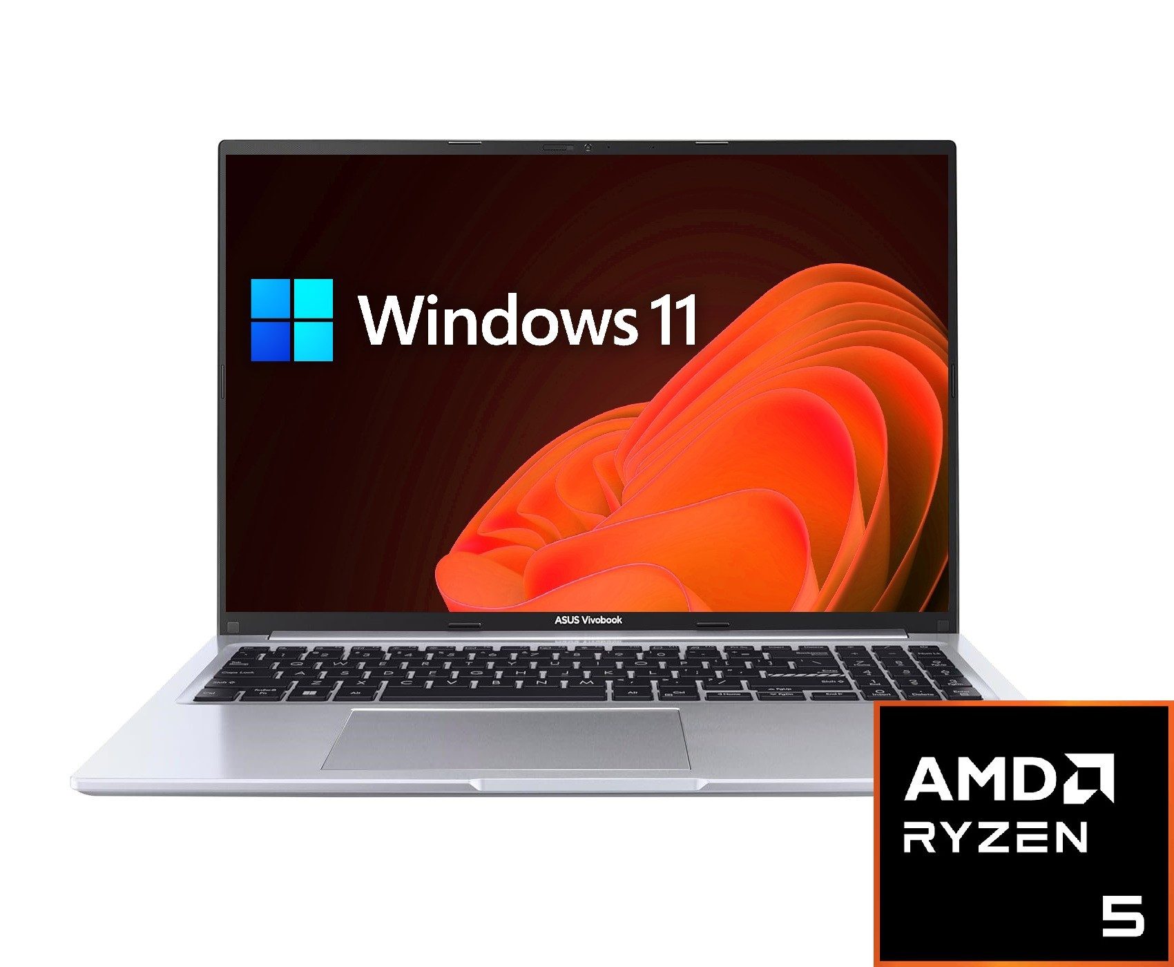 Asus VivoBook M160 Notebook (40,6 cm/16 Zoll, AMD Ryzen 5 150, AMD Radeon Grafik, 16 GB, 500 GB SSD)