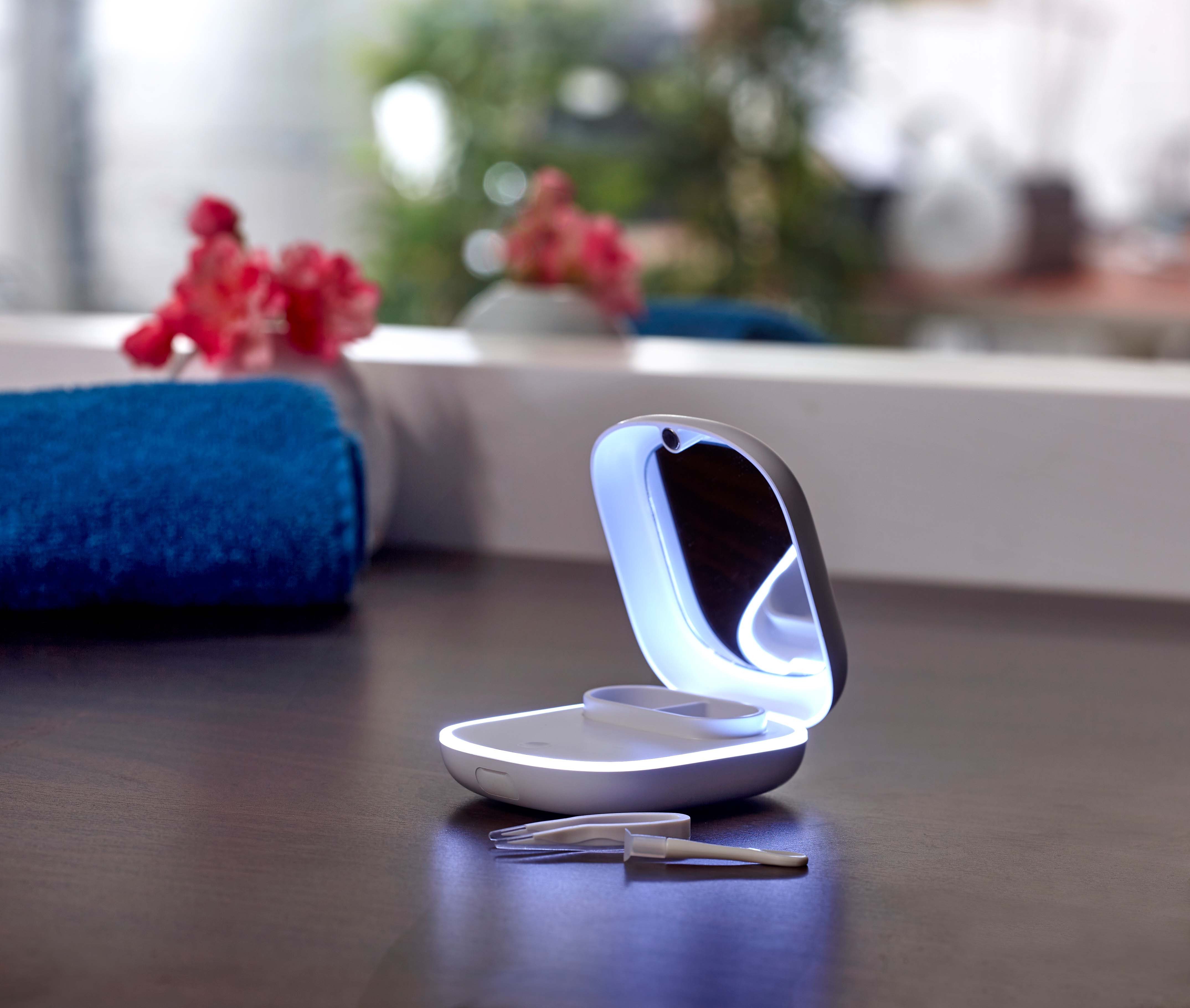 Northpoint Ultraschallreiniger Ultraschall Kontaktlinsenreiniger mit Beleuchtung & Zubehör