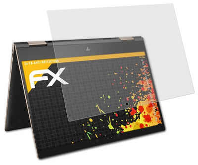atFoliX Schutzfolie für HP Spectre x360 13-ae006na 13,3 inch, (2 Folien), Entspiegelnd und stoßdämpfend